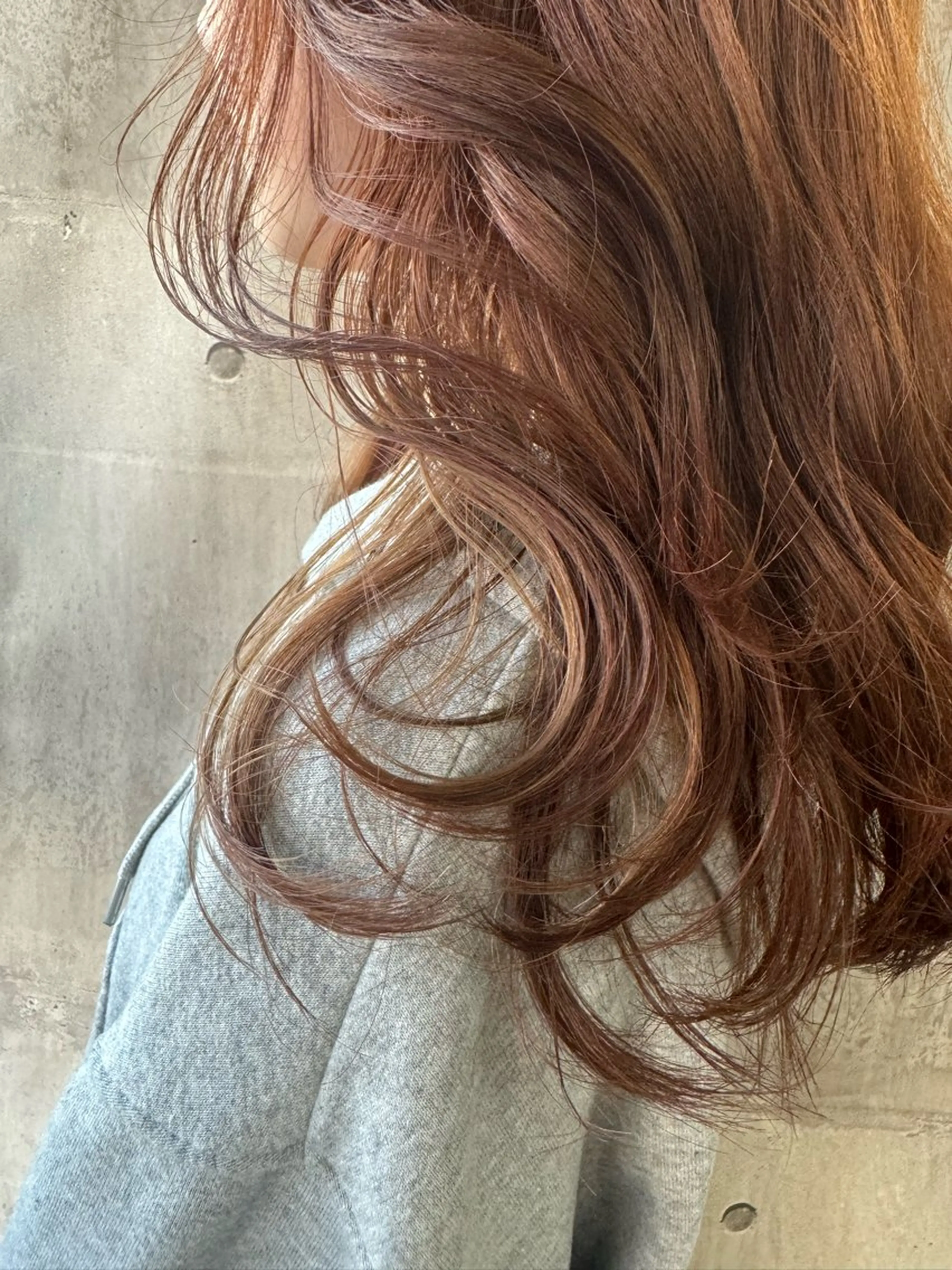 セミロング カラー life nanakoのヘアスタイル
