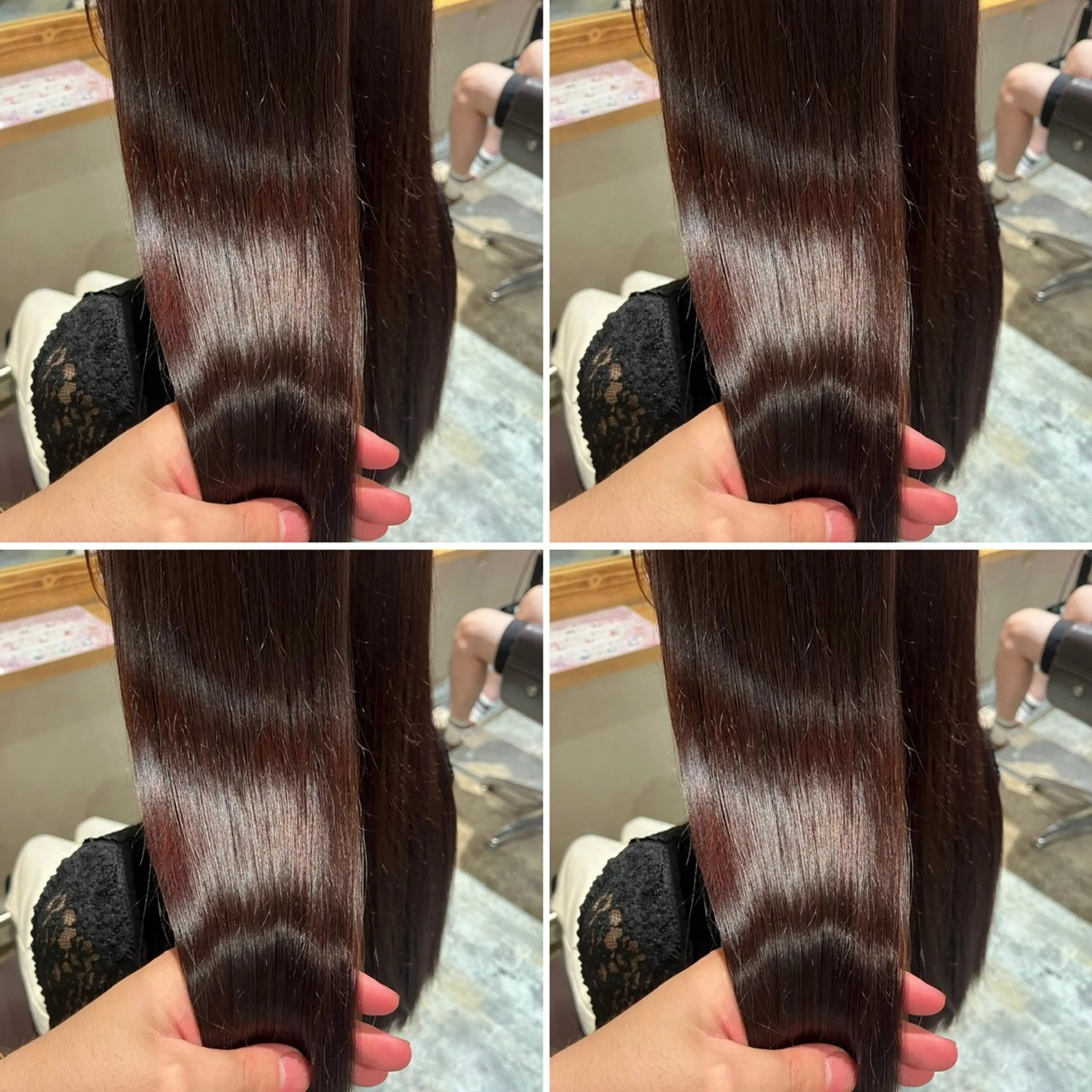 ロング カラー カット ヘアカラー トリートメント ヘアセット 艶髪・韓国ヘア特化 💎店長望月のヘアスタイル