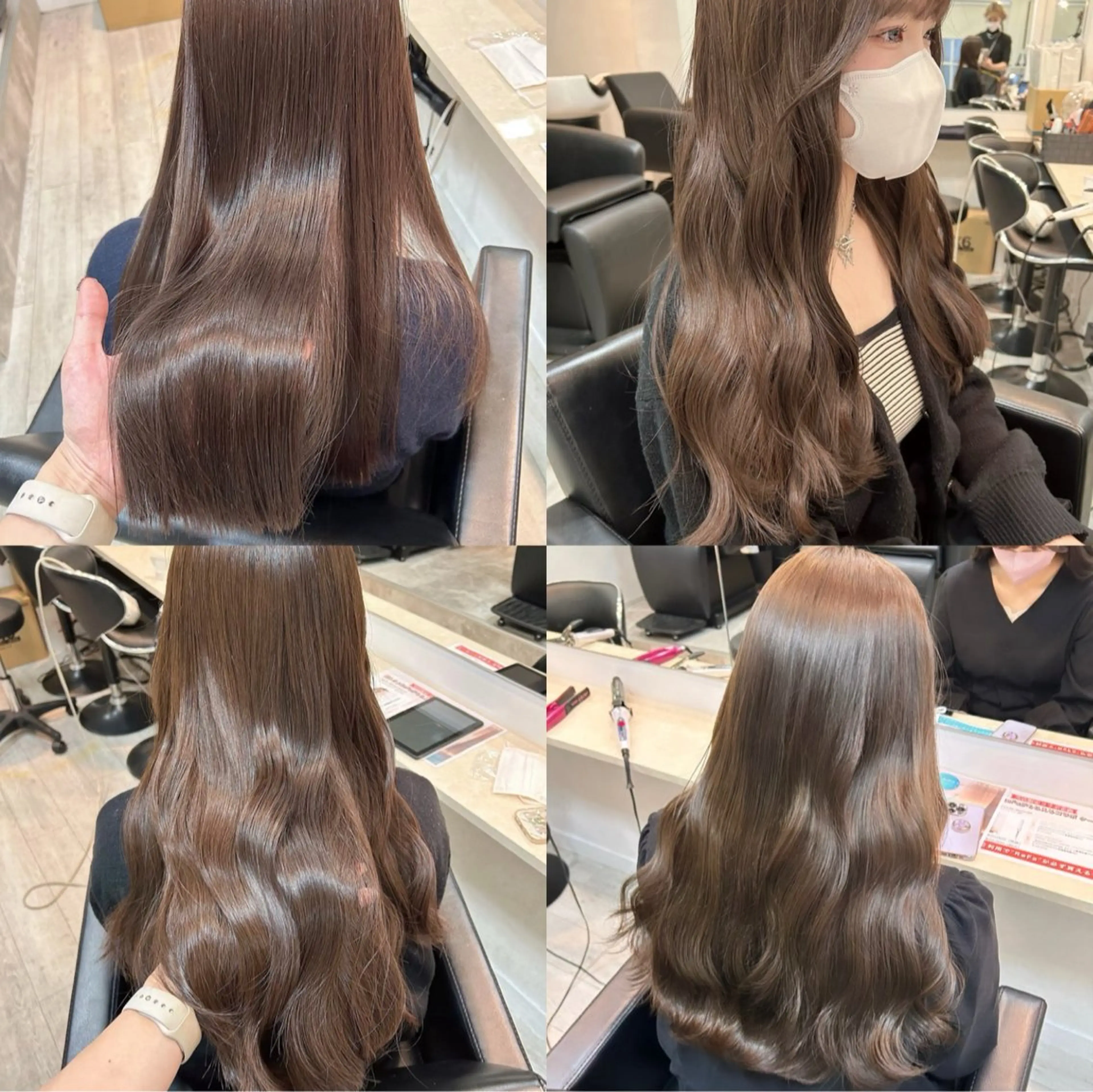 🎀人気NO.1🎀カット+透明感たっぷりイルミナカラー+業界最高峰TOKIO5stepトリートメントの写真