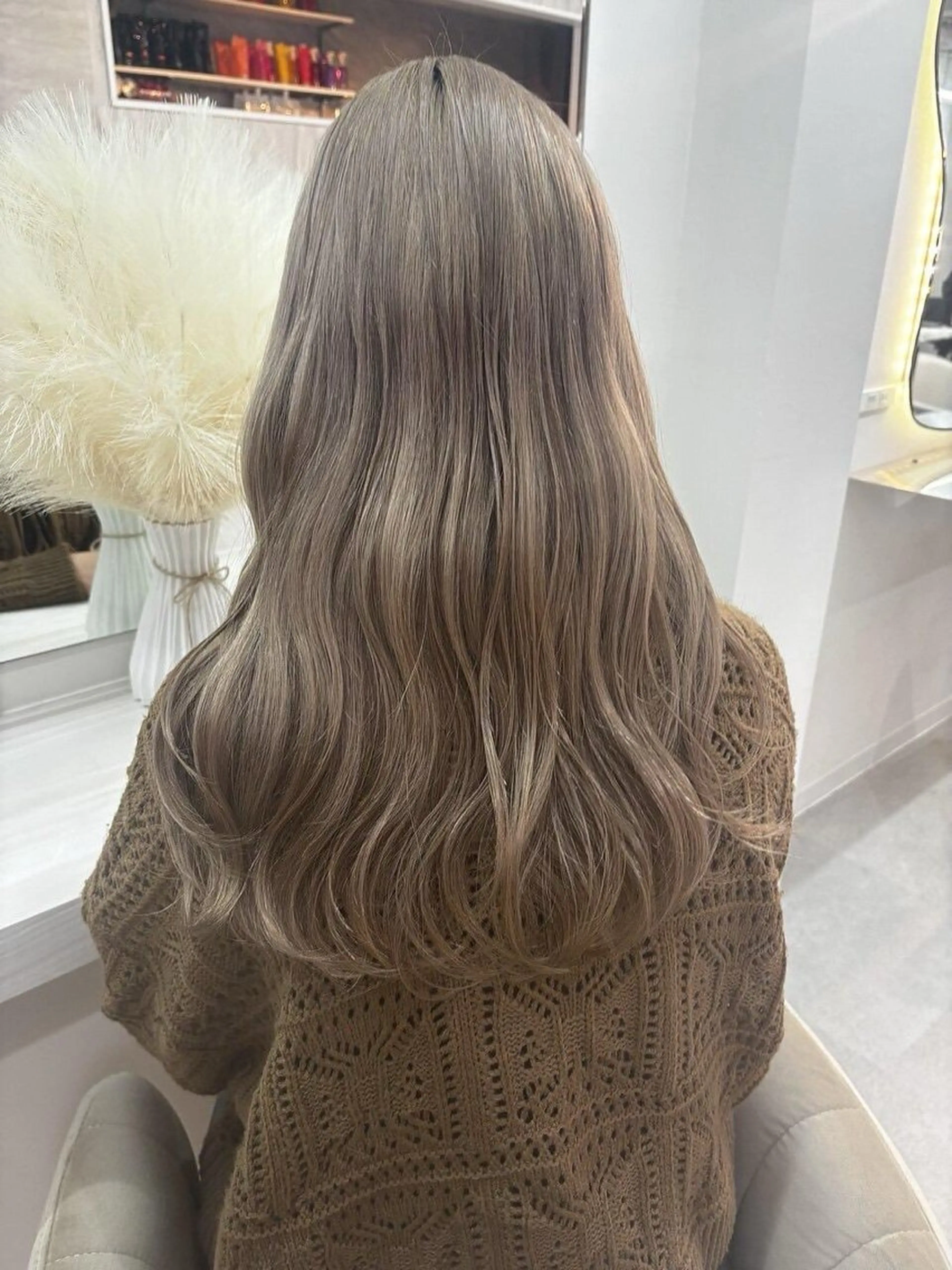 ロング カラー Maho ブリーチモデル募集中のヘアスタイル