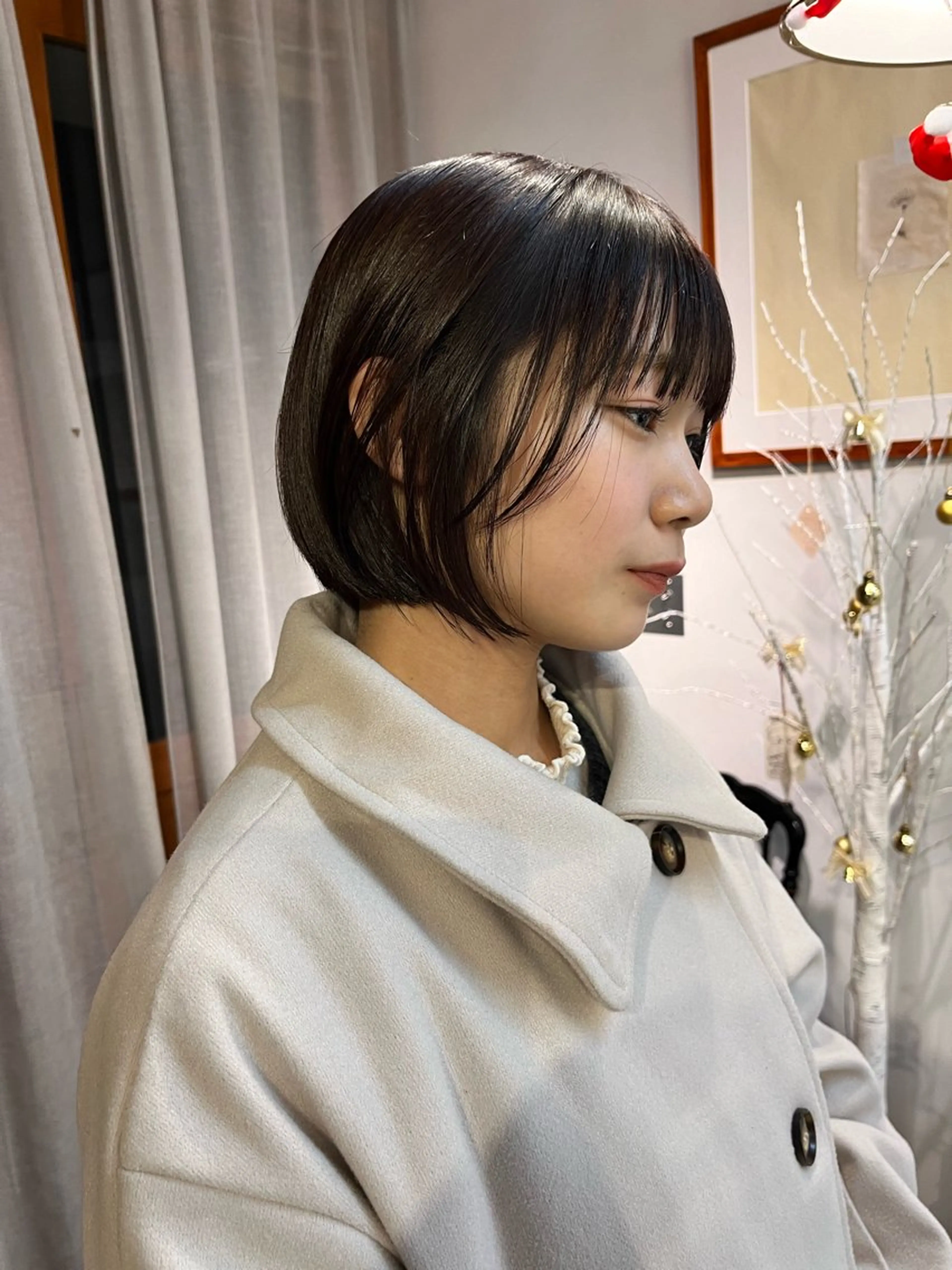 ショート ボブ カット ボブ/色素薄めカラー RISAのヘアスタイル