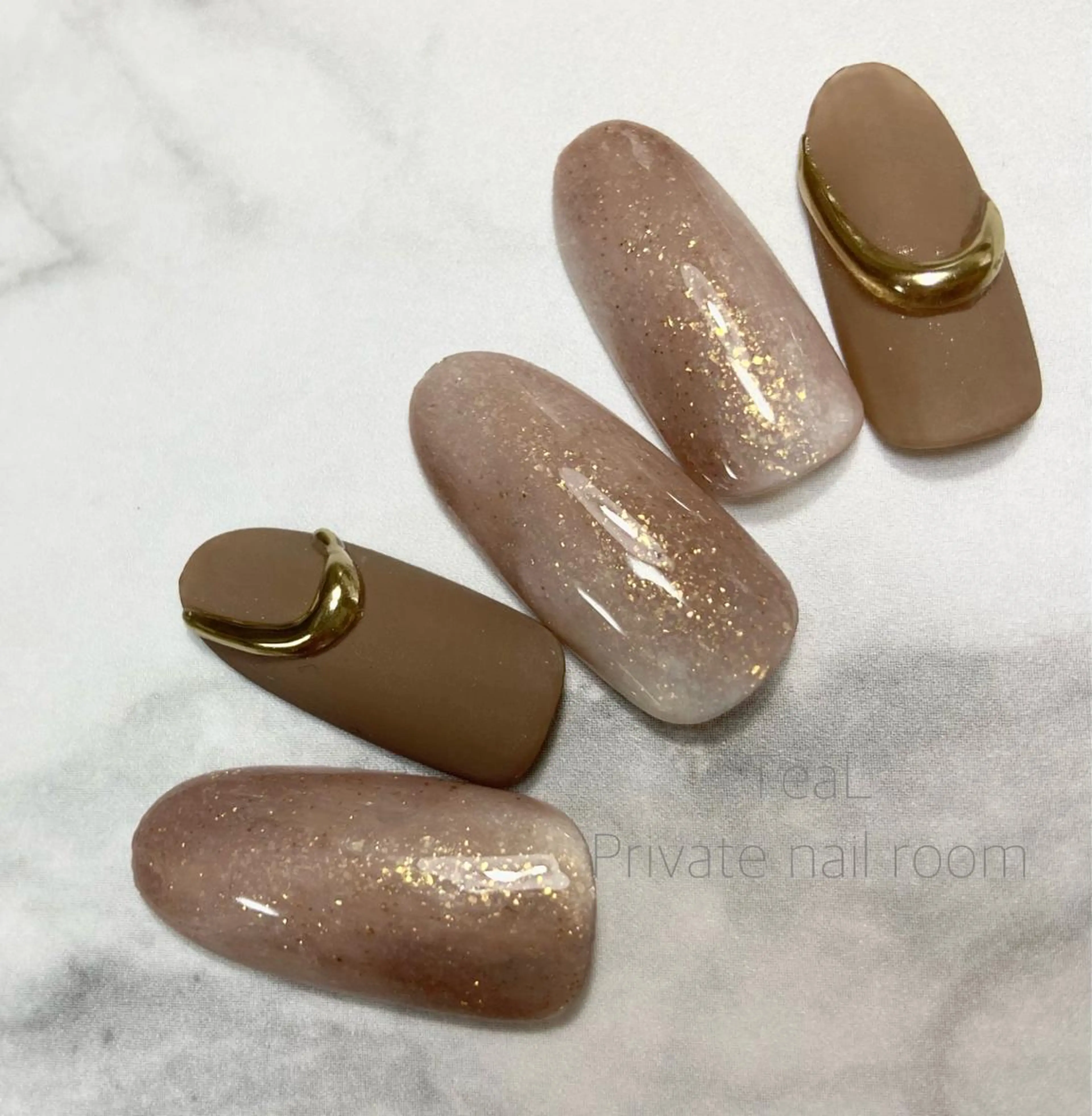 ネイル ハンドネイル TeaL nailのネイルデザイン