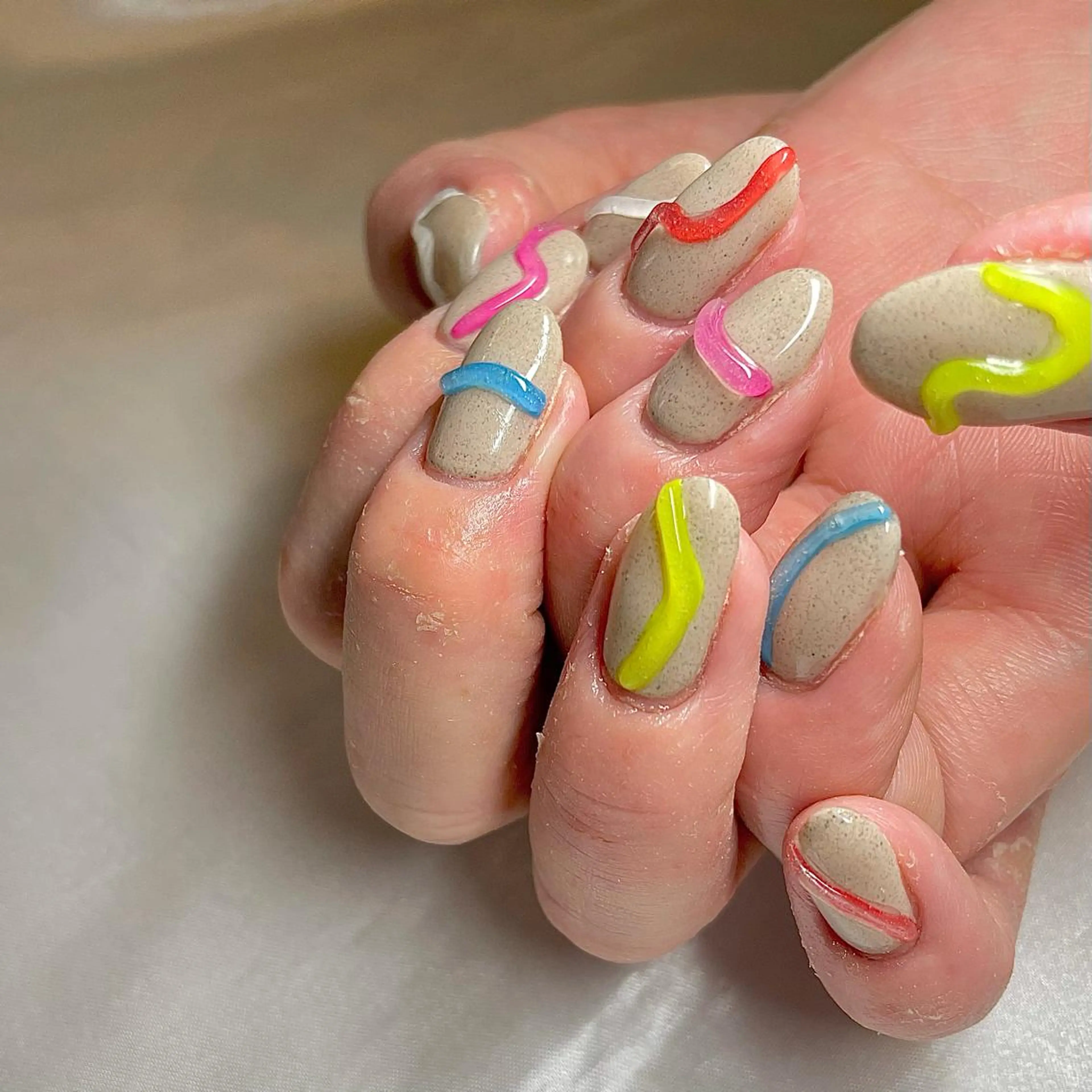 ミディアム カラー パーマ ヘアアレンジ メンズ キッズ ネイル マツエク・マツパ nail&eye Aoのマツエク・マツパデザイン