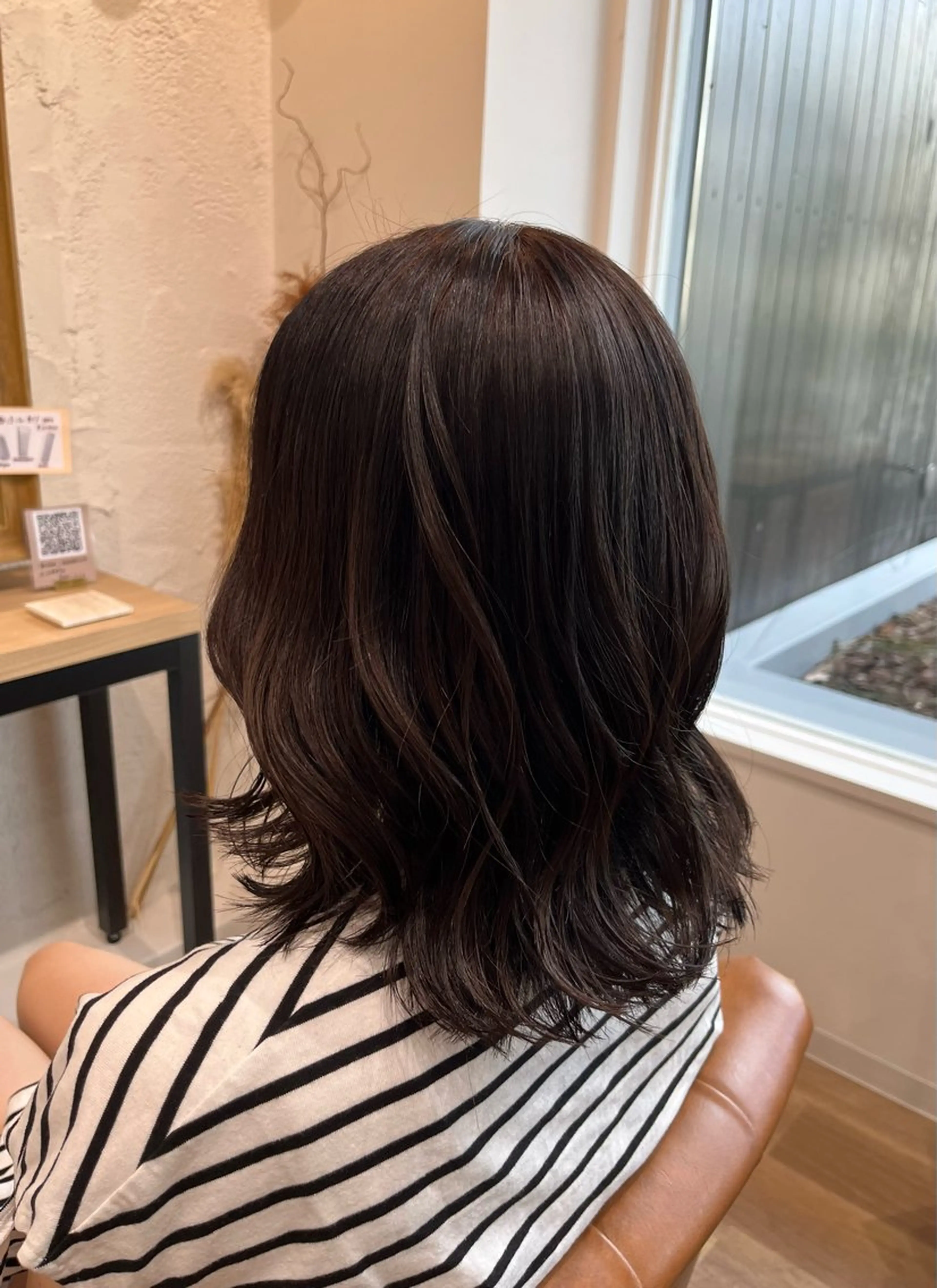 カラー ブラウンカラー ナチュラルブラウン bisou hair スガノ　カヤノのヘアスタイル