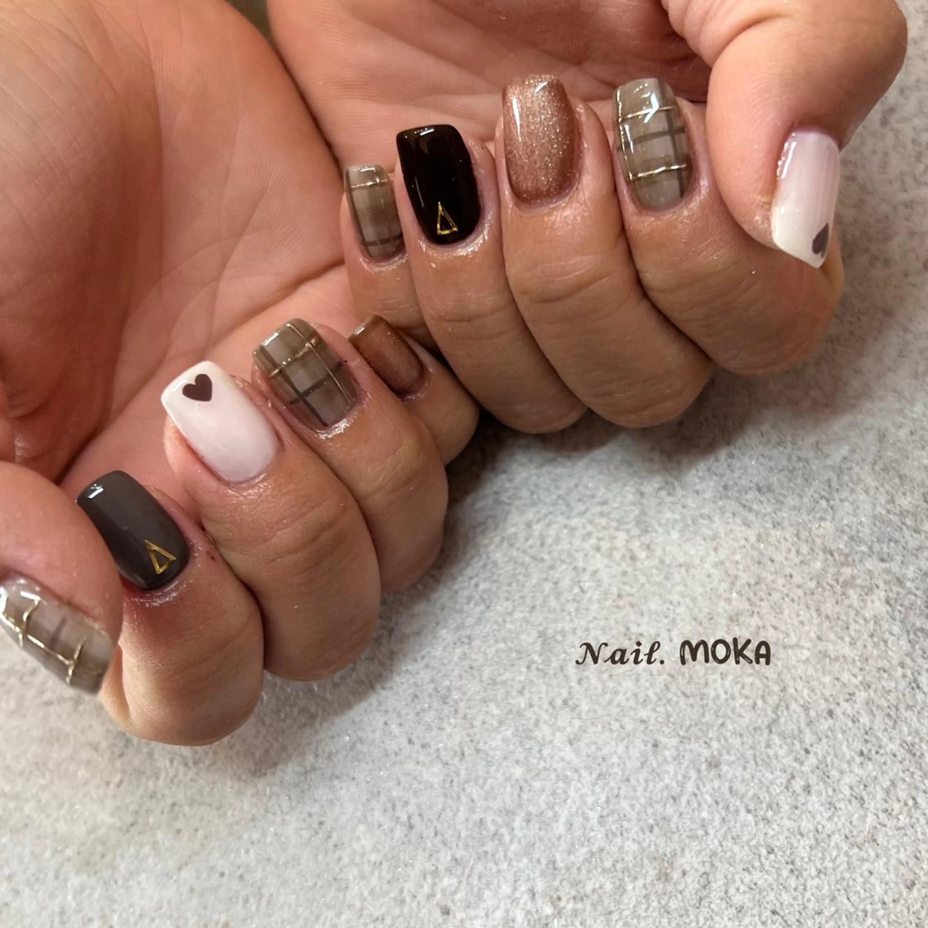 ネイル 持ち込み ハンドネイル nail salon MOKAのネイルデザイン