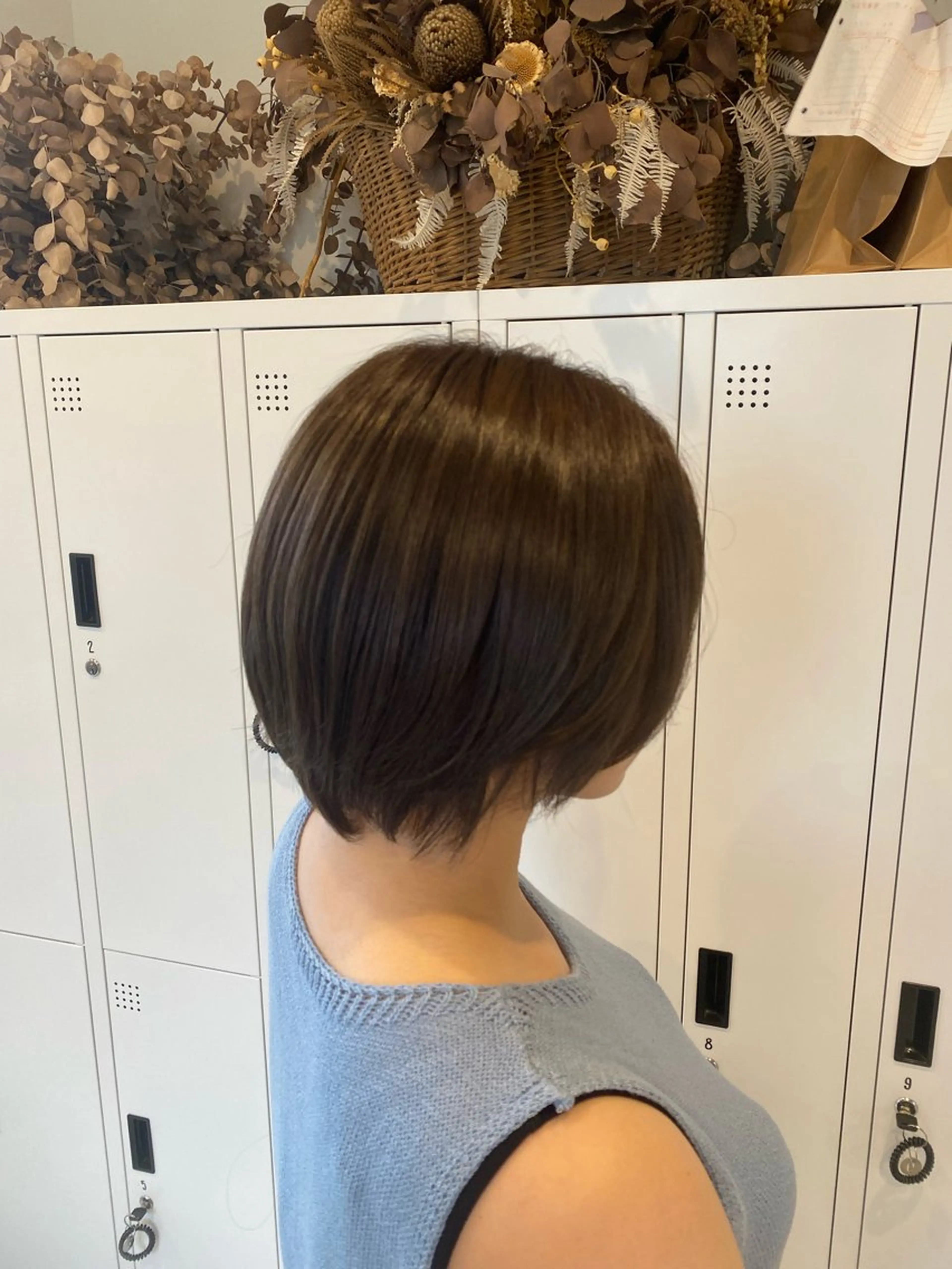 ショート 深田 桜子のヘアスタイル