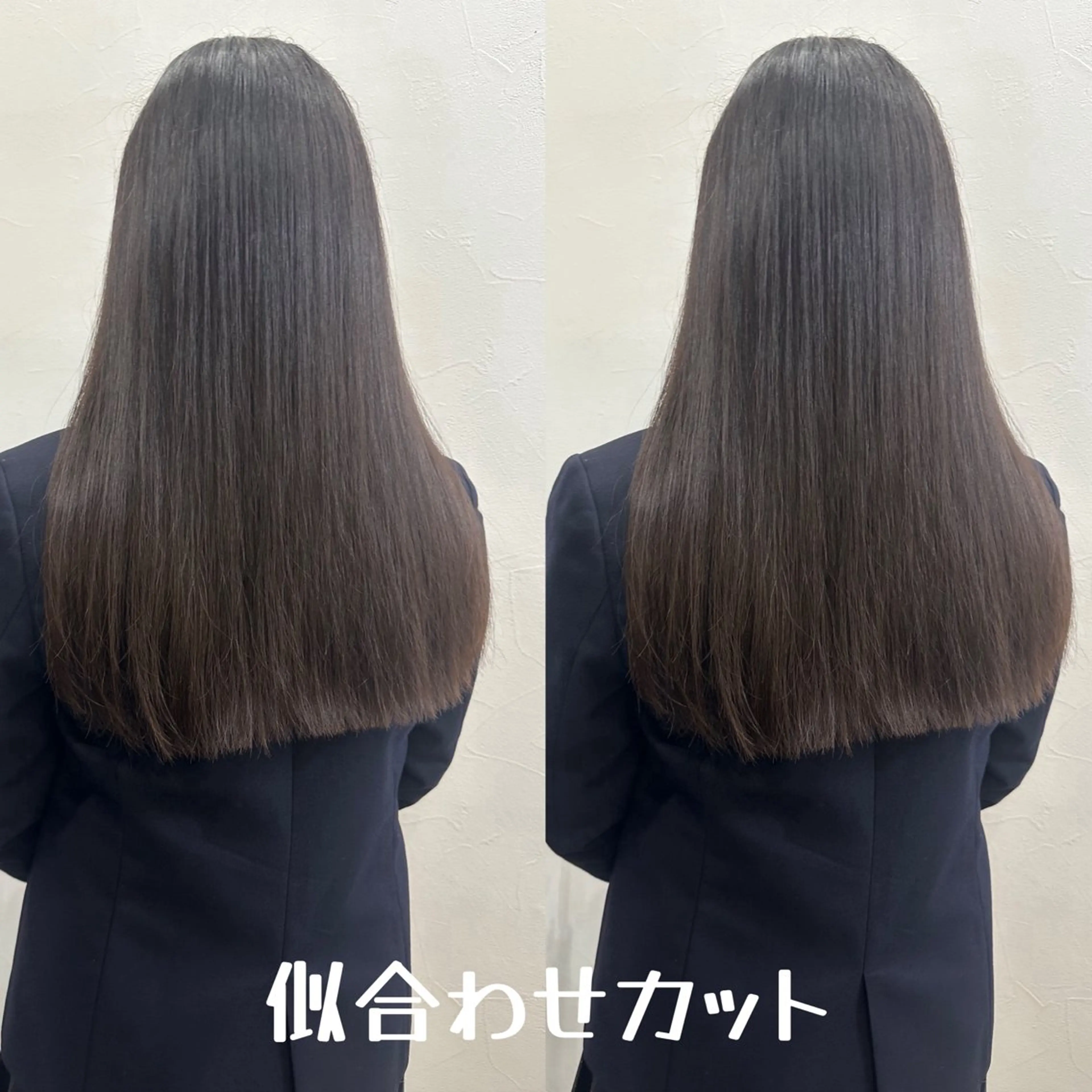 ロング 似合わせカット lovis ゆうあのヘアスタイル