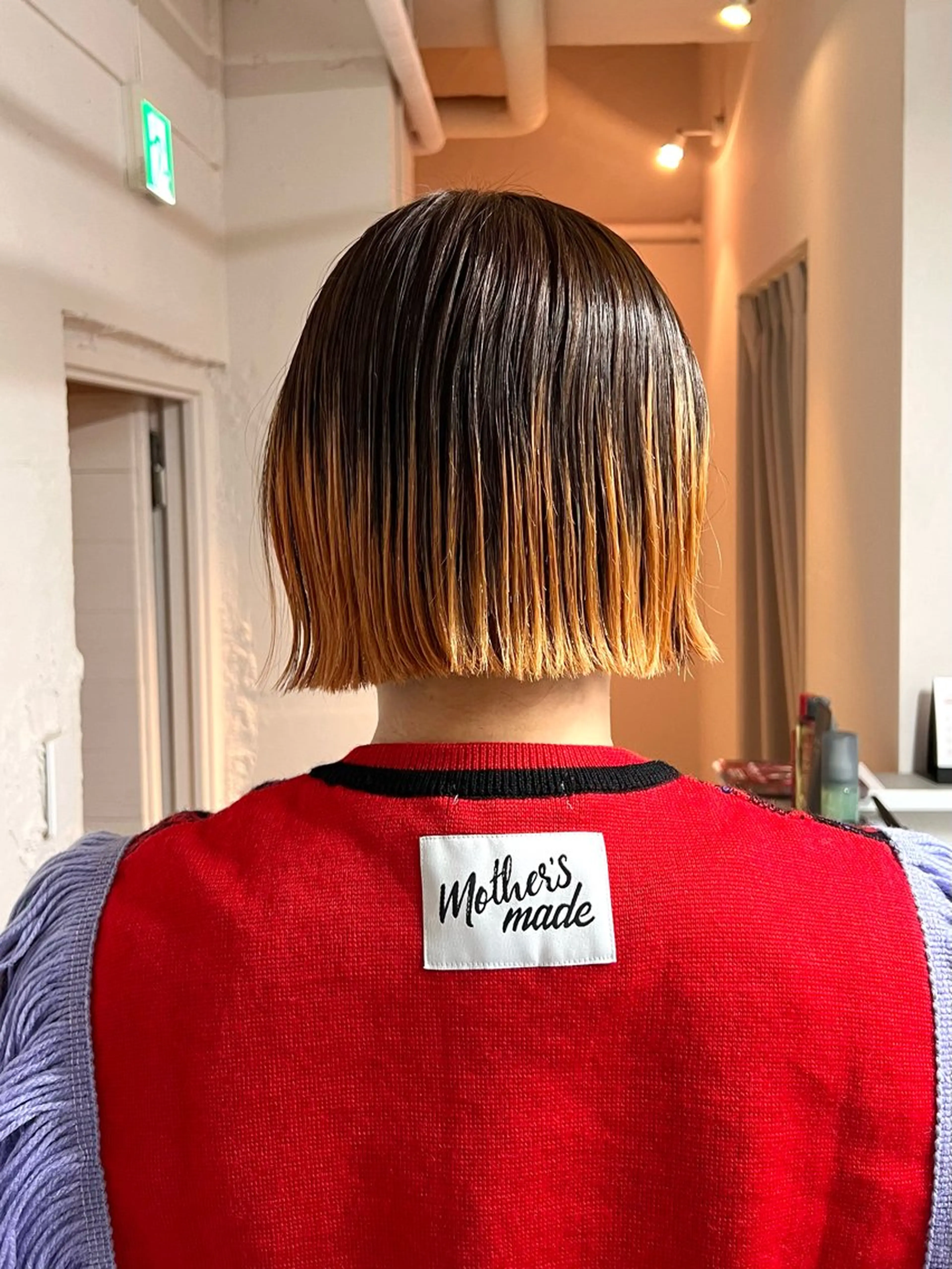 ショート カット ヘアカラー tokute Takahashiのヘアスタイル
