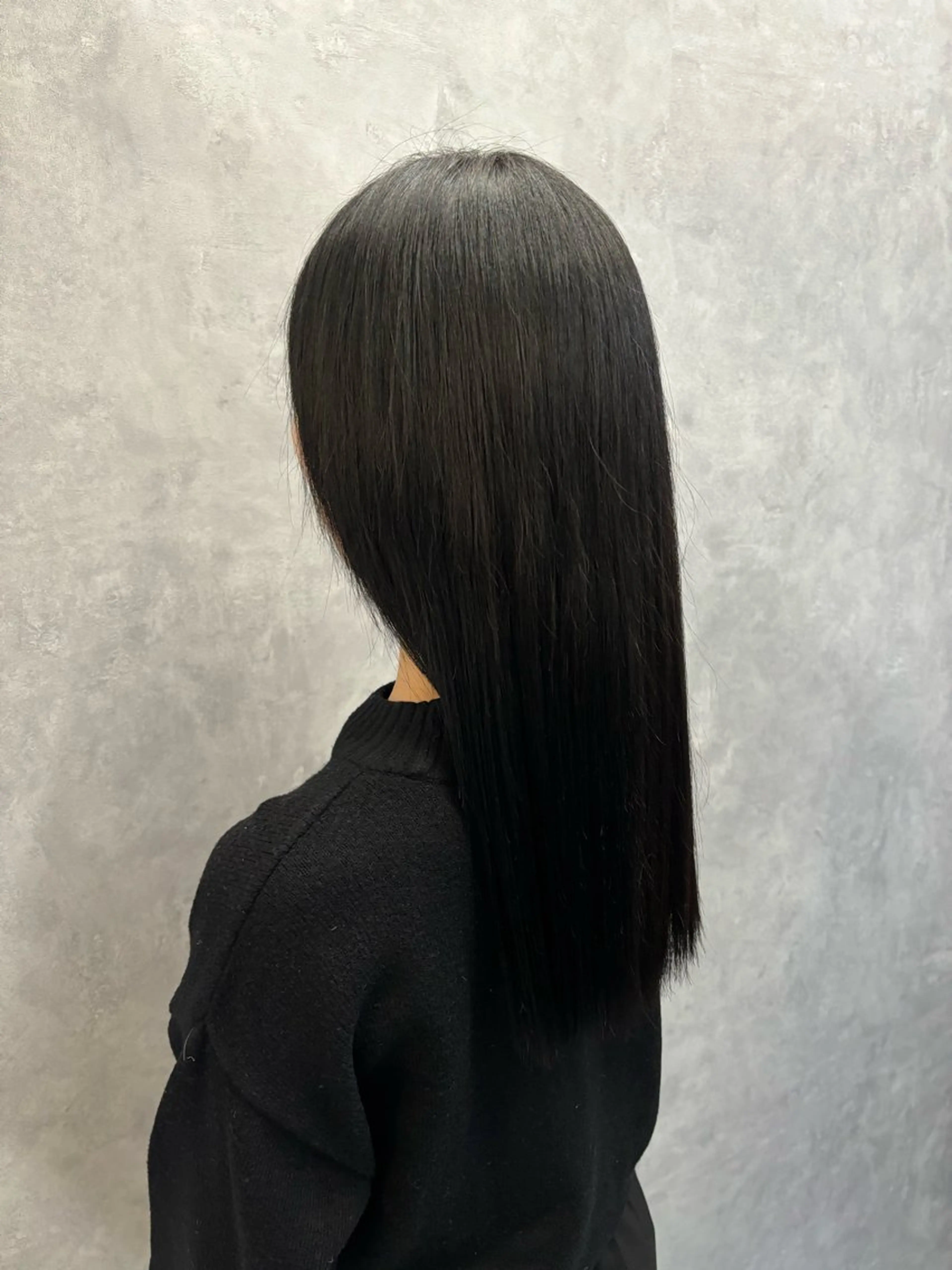 セミロング カット ヘアカラー トリートメント NUMBER 天王寺YUYAのヘアスタイル
