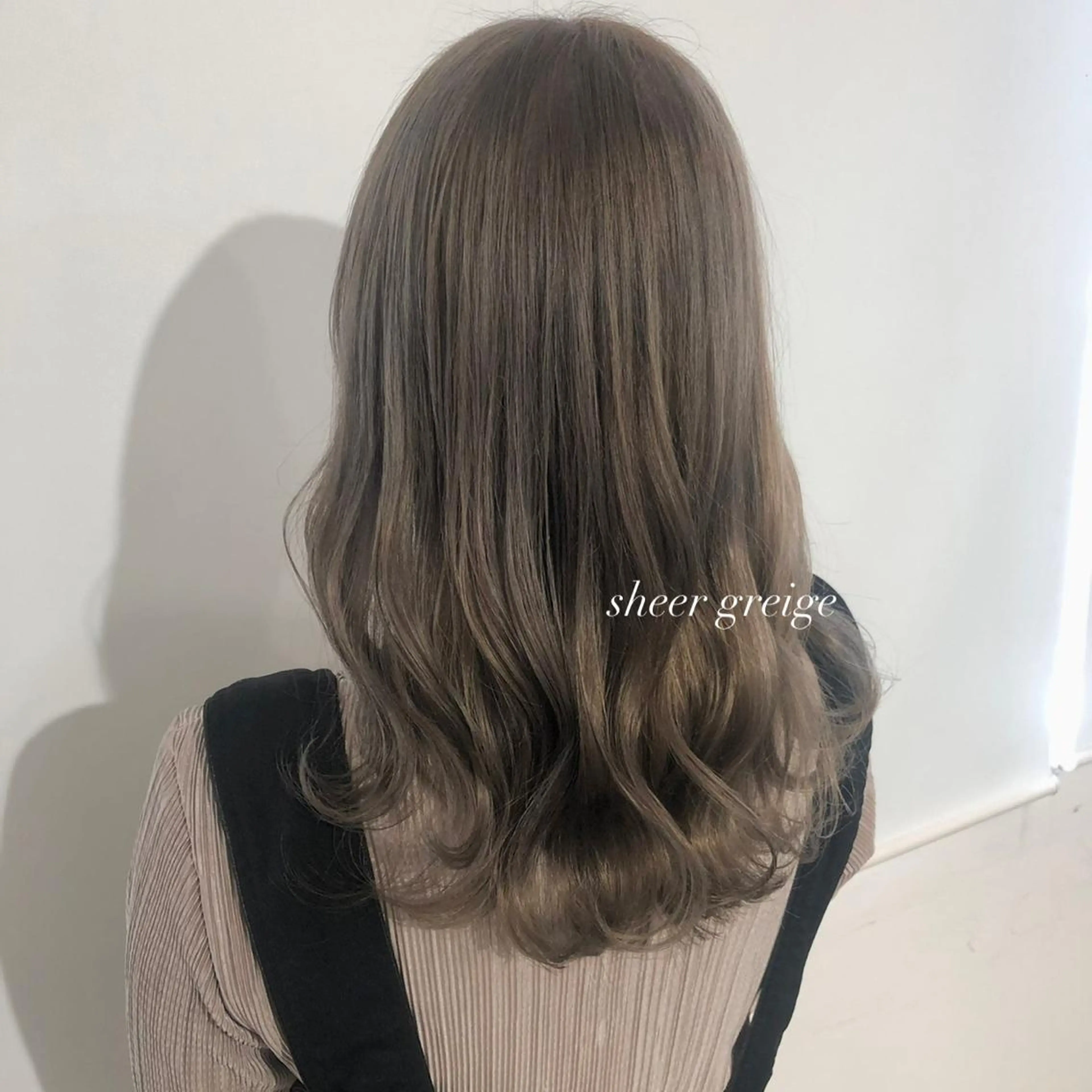 セミロング カラー ParveMix♡ 加藤理沙のヘアスタイル