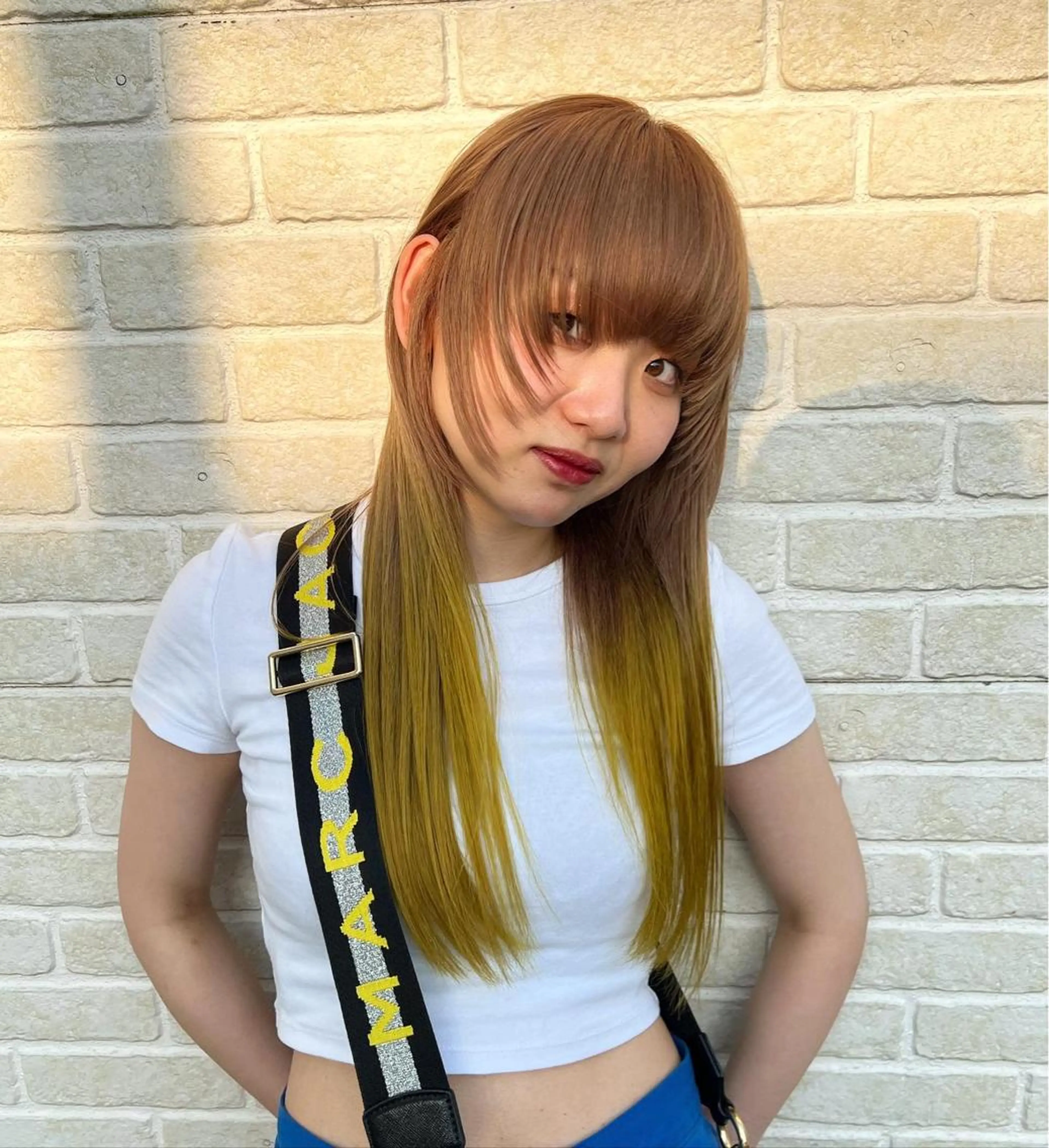 ロング カラー 小笠原 悠斗のヘアスタイル