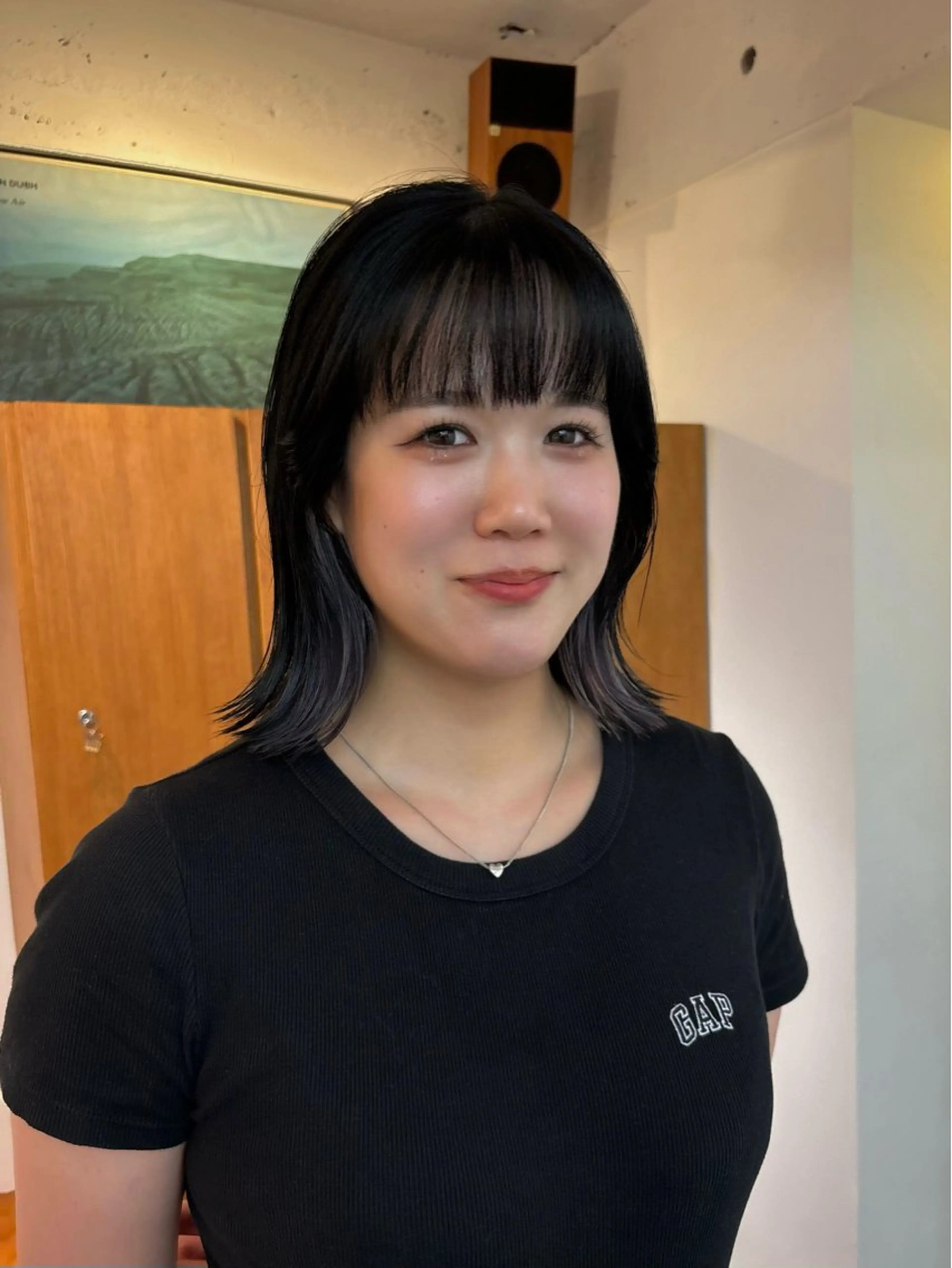 カラー インナーカラー ヘアカラー トリートメント ヘッドスパ ☑️aiko【艶 カラー・ショート募】のヘアスタイル