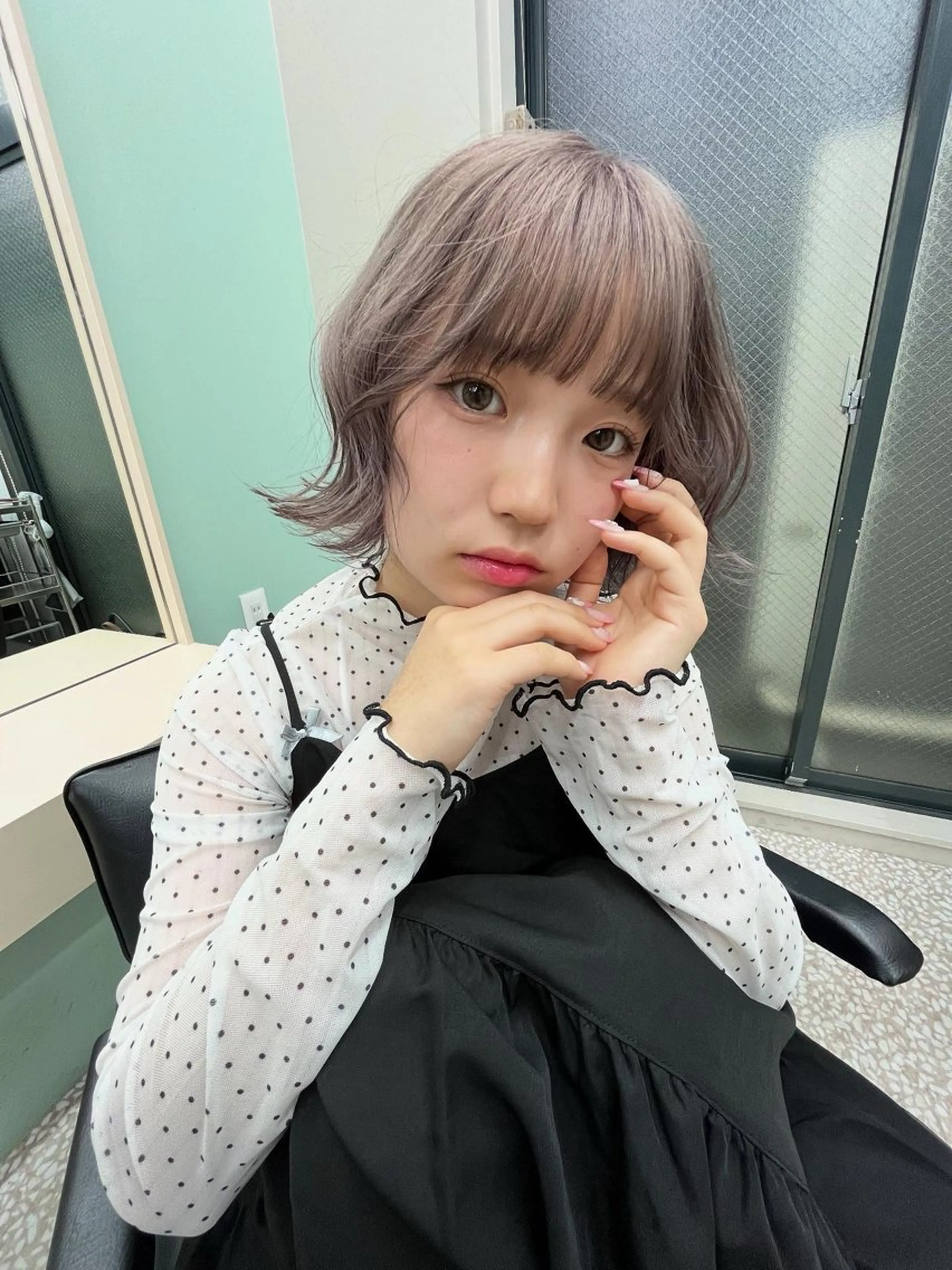 ミディアム カラー カット ヘアカラー IROW/イロウ天神 大名店 yamaのヘアスタイル