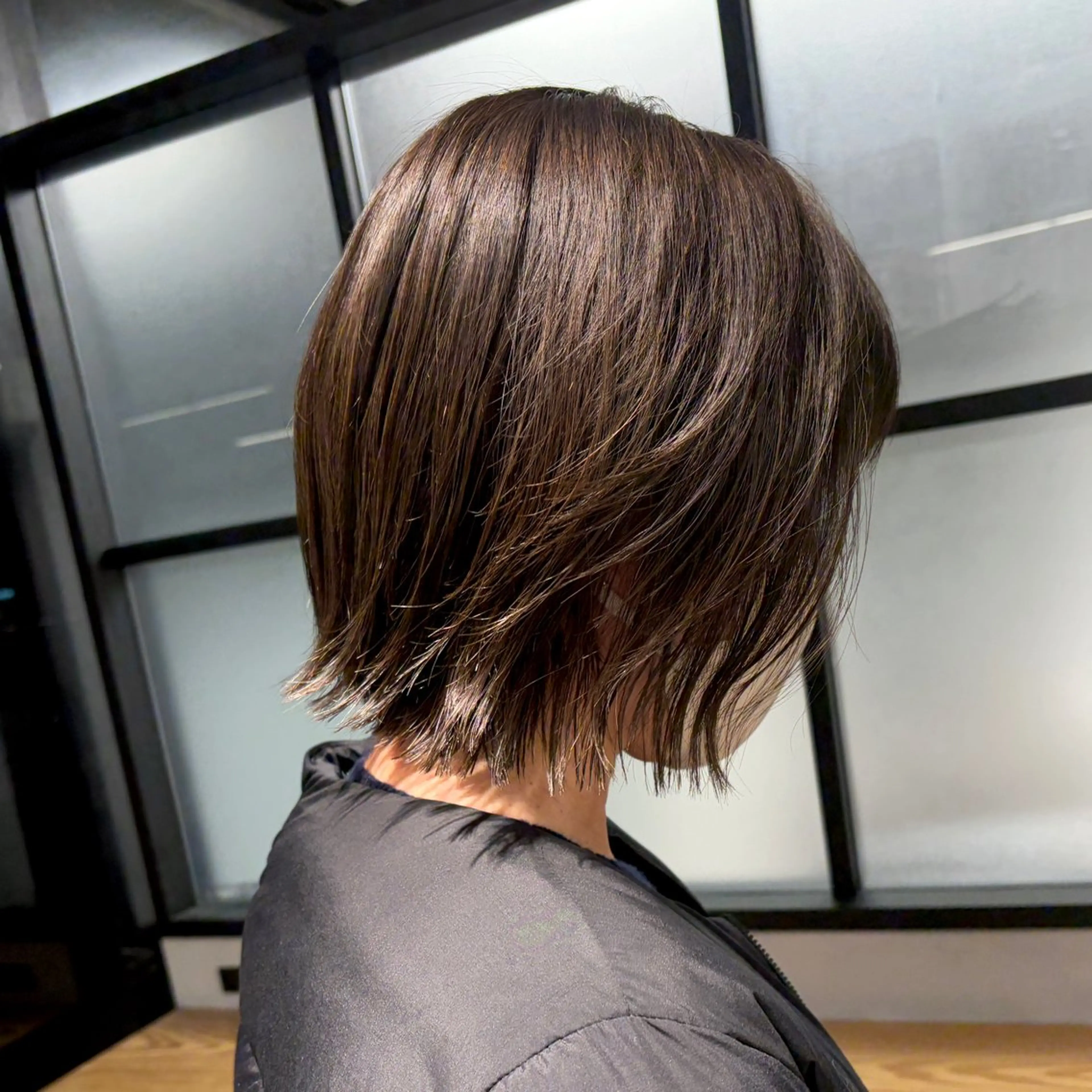 ショート カラー ハイライトカラー ハイライト ヘアカラー トリートメント DX SHARE SALON所属・matka白髪ぼかし 大人ヘア/KEIKOのヘアスタイル