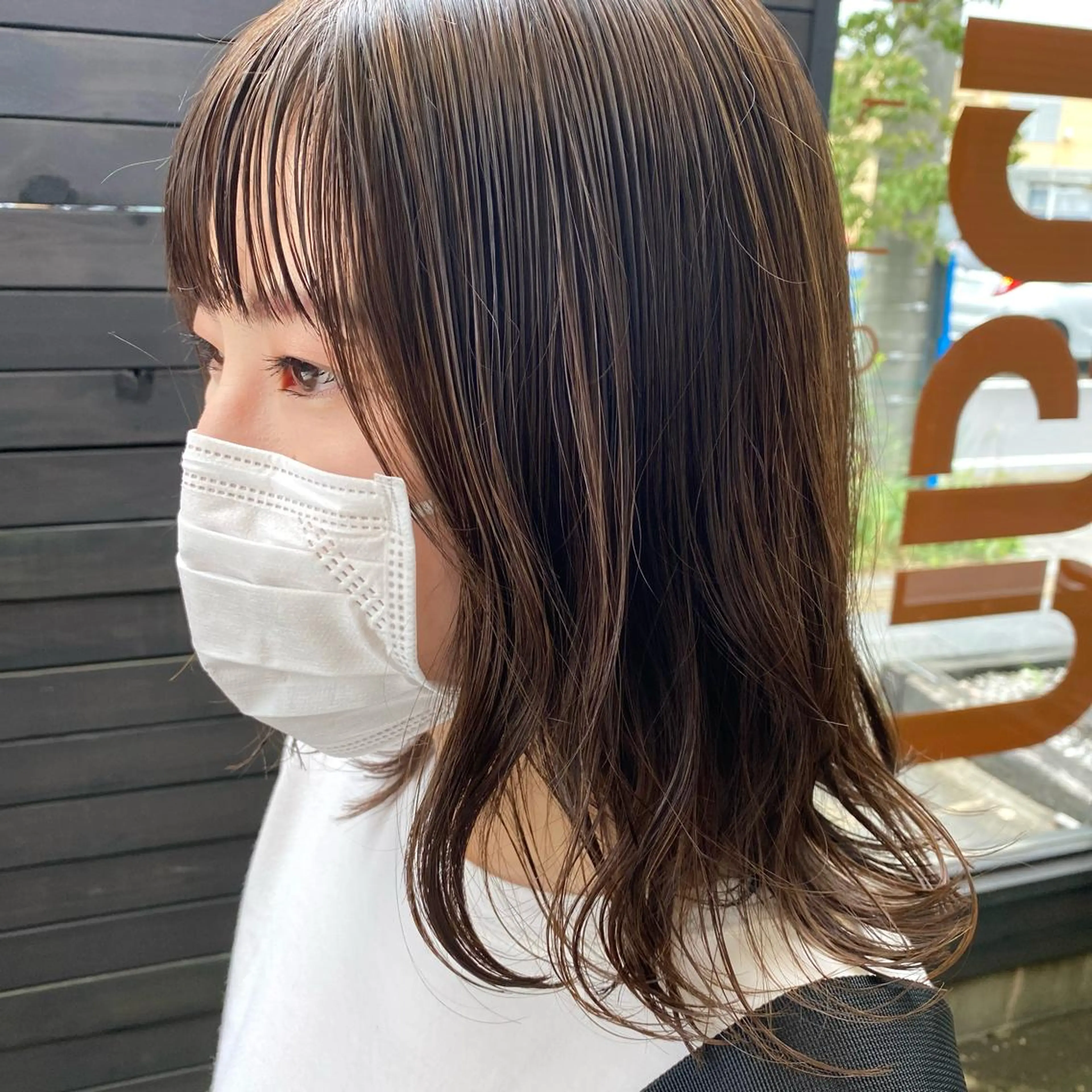 ミディアム カラー 高橋 舟太郎のヘアスタイル