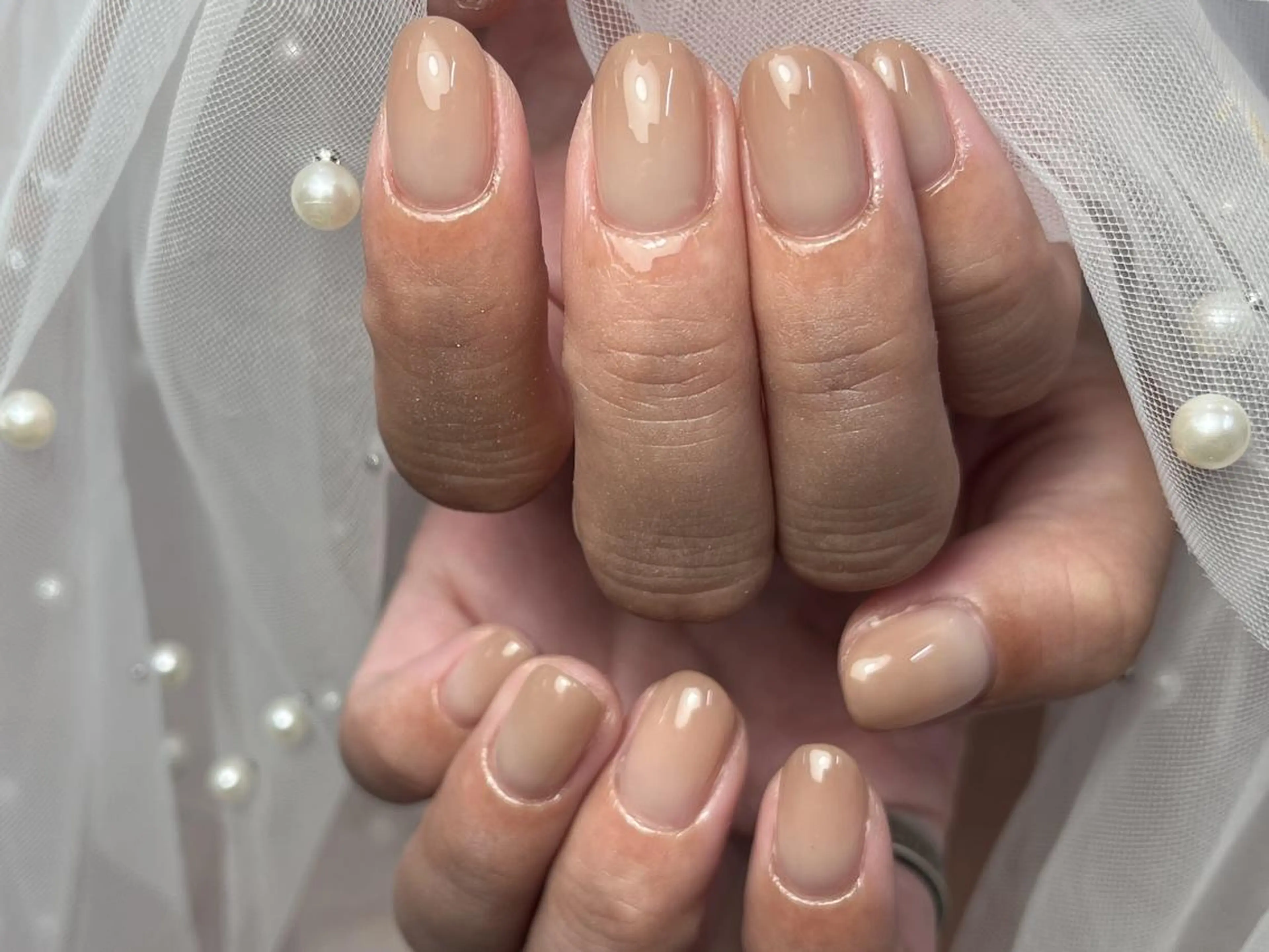 ネイル シンプルネイル ハンドネイル ハンドケア ToliyDeliy Nail Salonのネイルデザイン