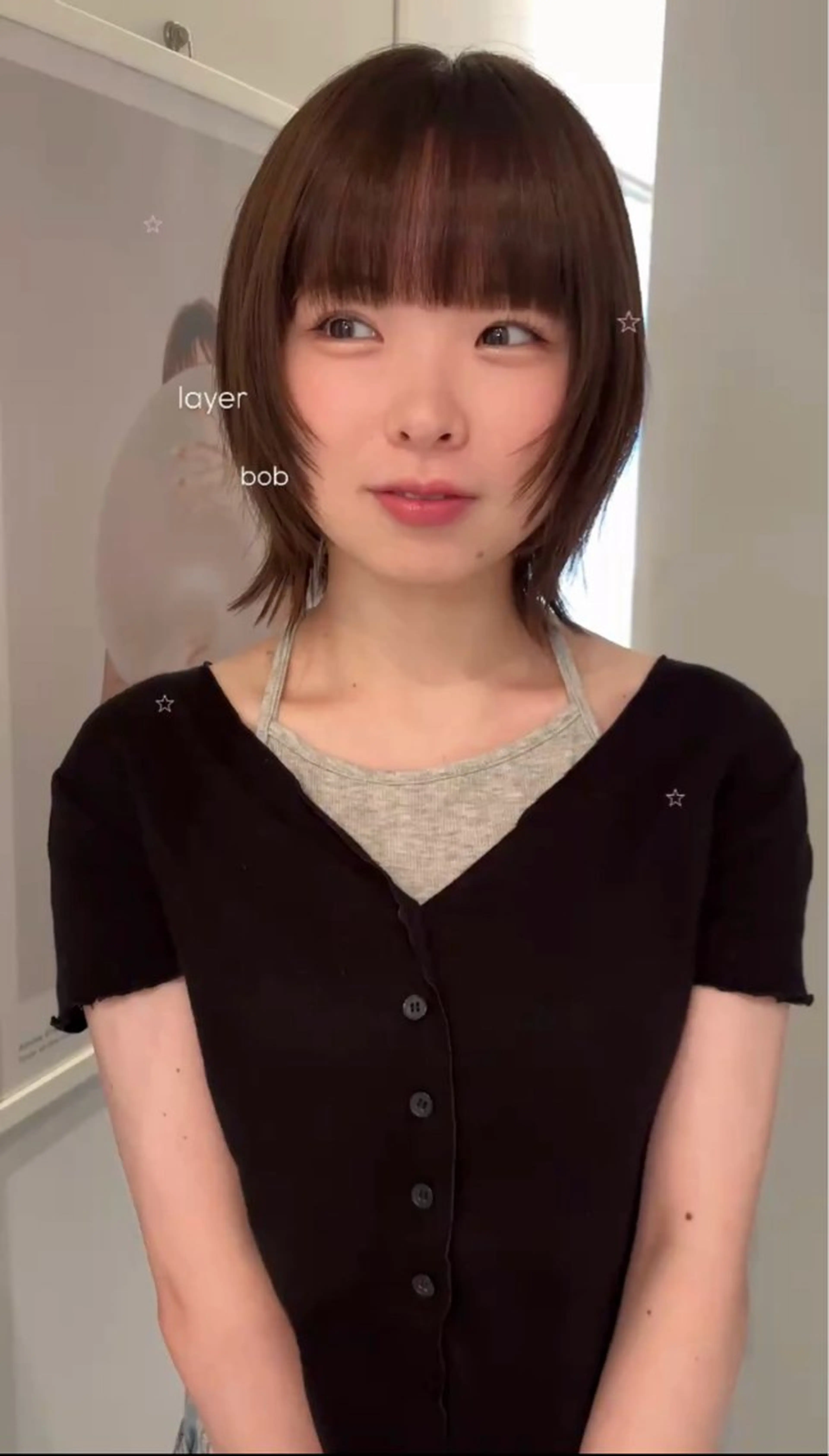 ショート カラー カット ヘアカラー riria/ボブ /ブラウンカラー🎀のヘアスタイル