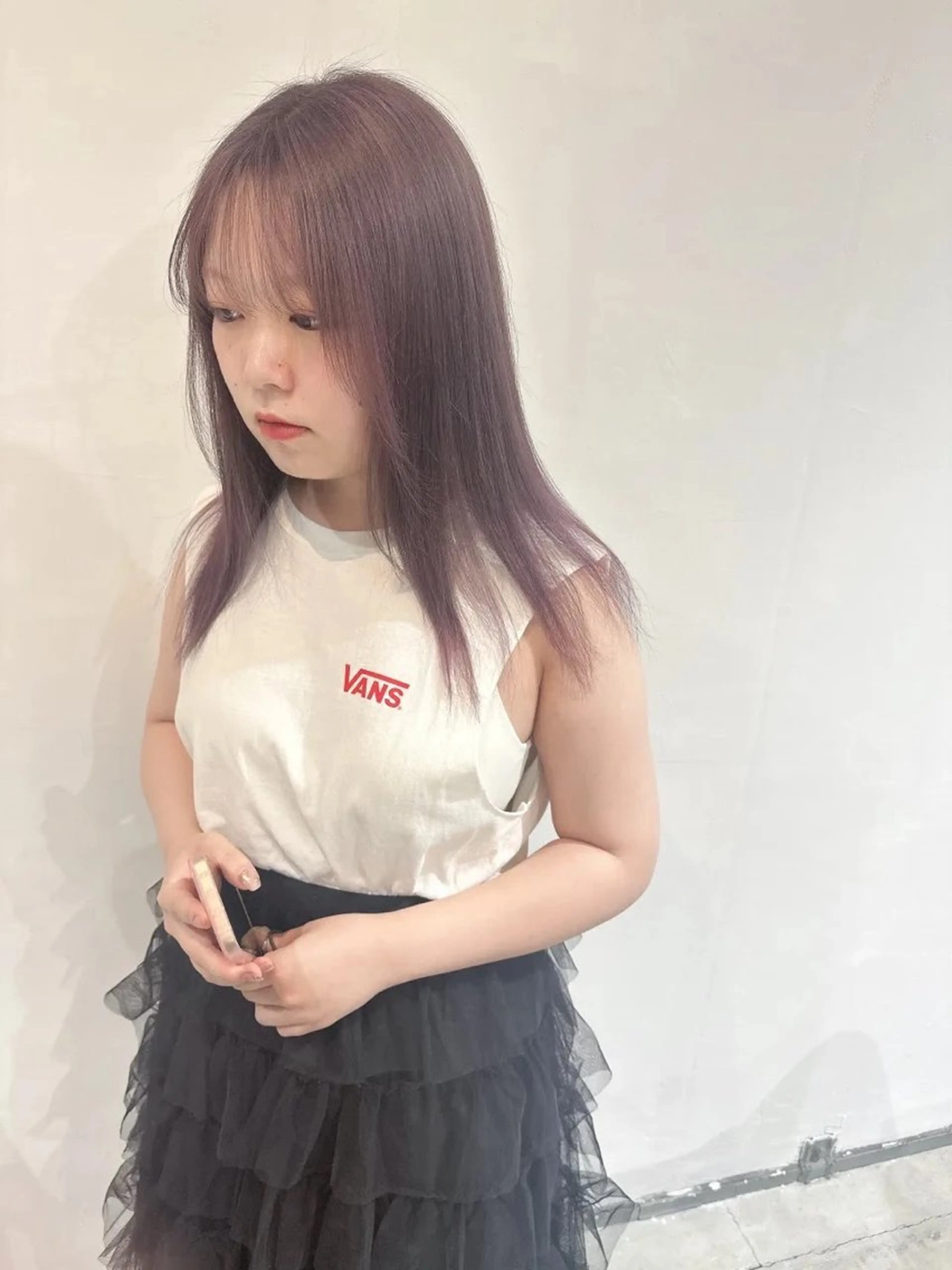 セミロング pole pole所属・坂本 美佳のヘアスタイル