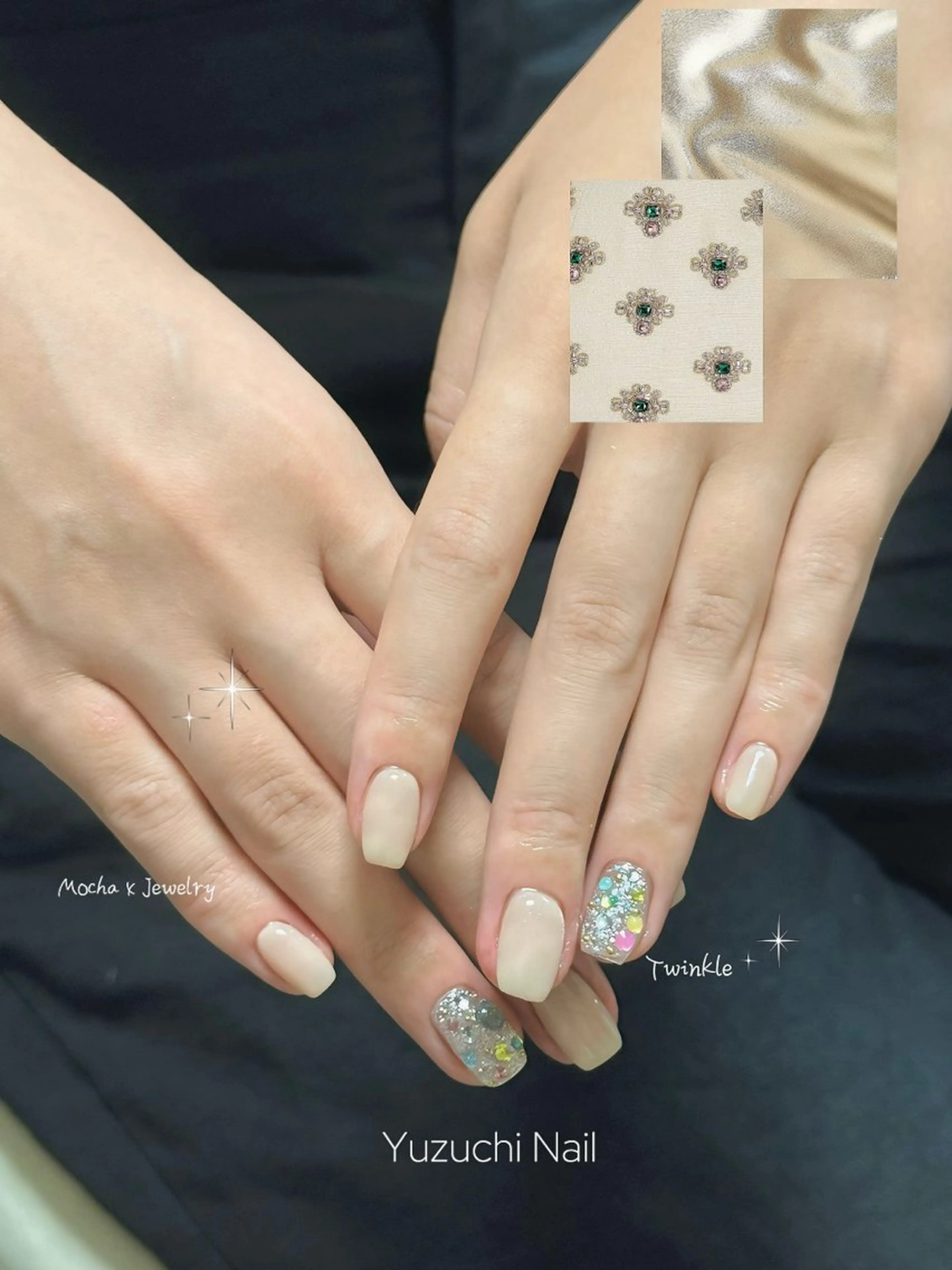 ネイル フットネイル 夏ネイル ワンホンネイル ハンドネイル ハンドケア Yuzuchi Nailのネイルデザイン