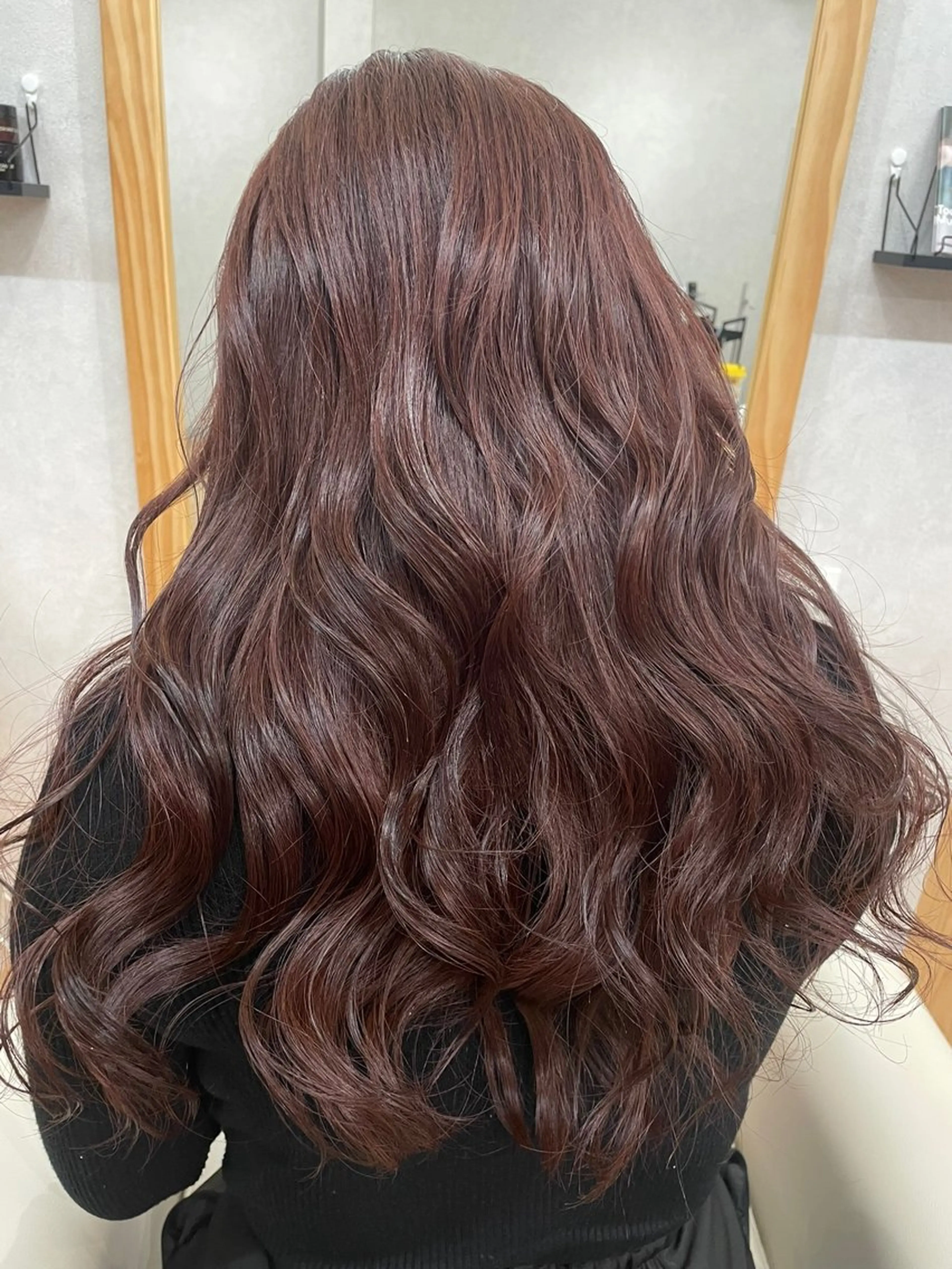 ロング カット ヘアカラー トリートメント HAZEL 博多所属・SHIORI/ 博多美容室のヘアスタイル