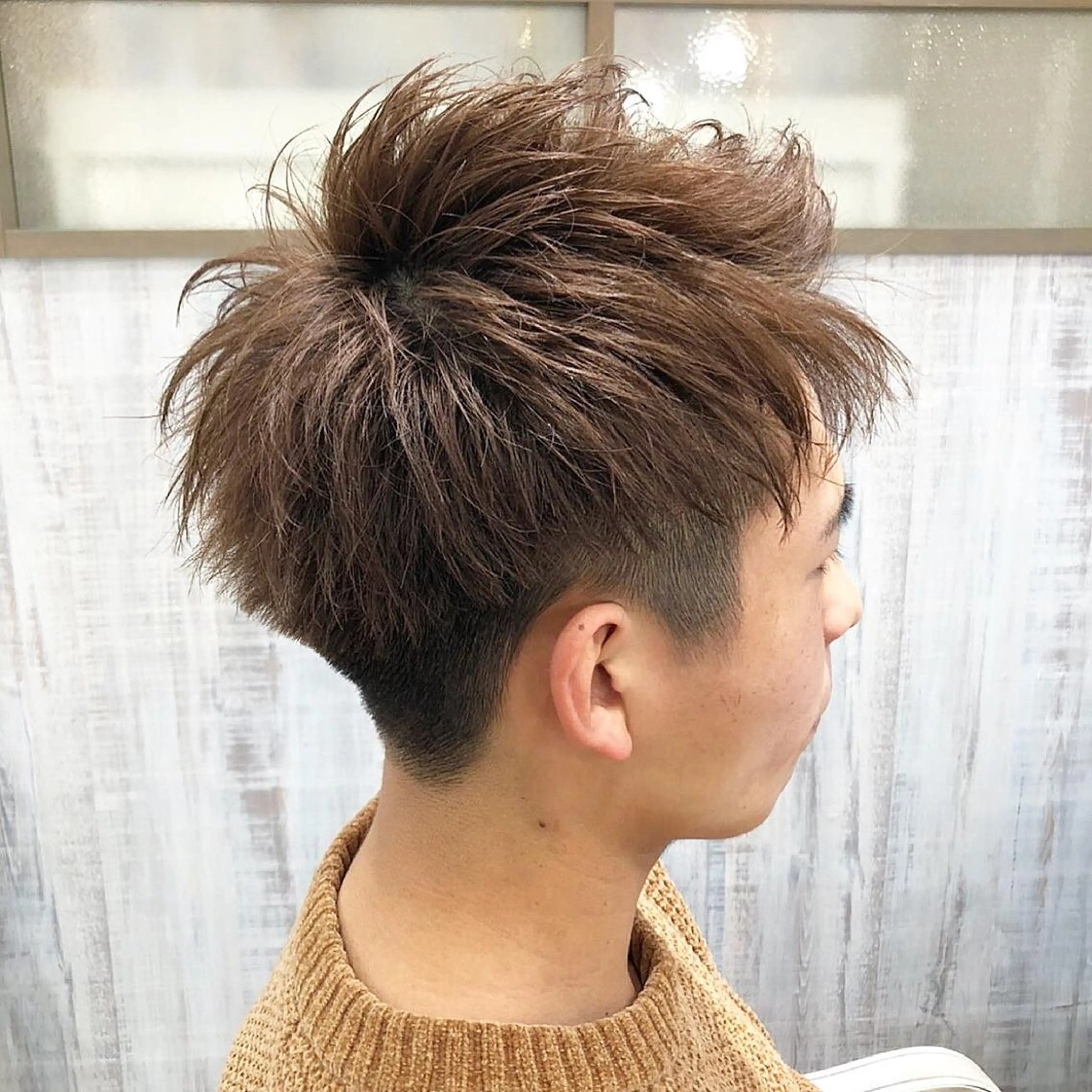 ショート カラー メンズ イシジマ タカナリのヘアスタイル