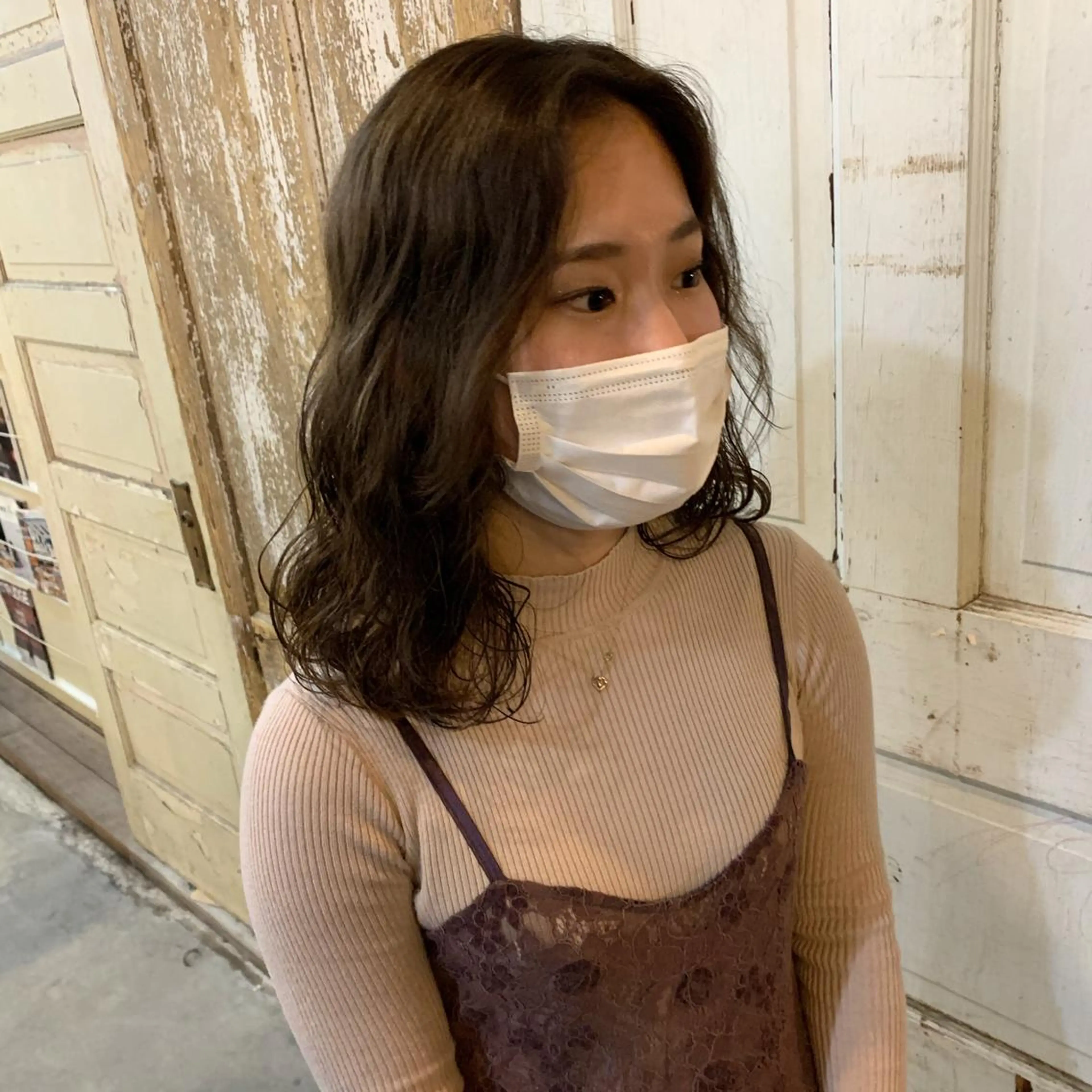 ミディアム パーマ ミディアムパーマ スパイラルパーマ kimika🥑 メンズ/髪質改善のヘアスタイル