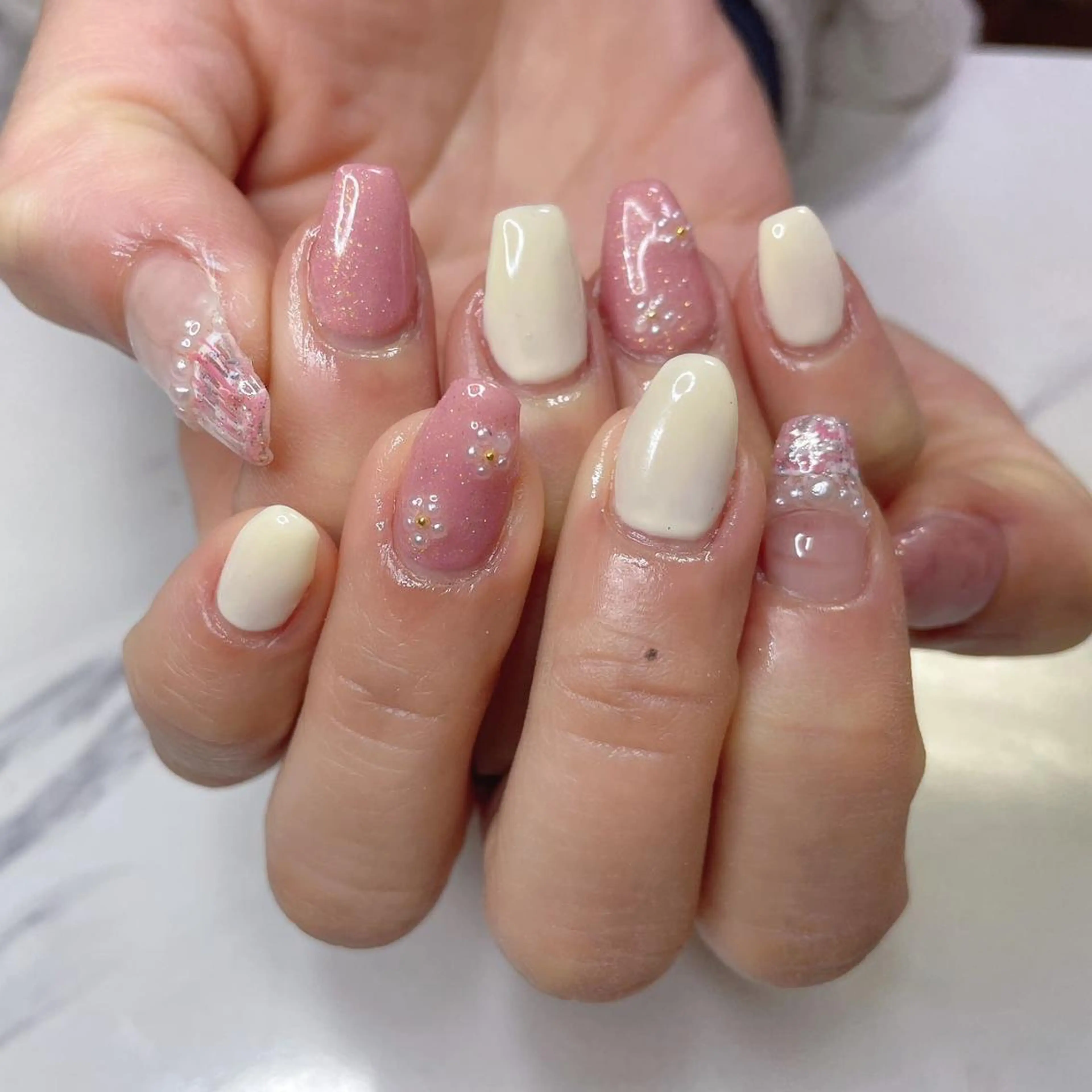 ネイル ラッキー 玲奈のネイルデザイン