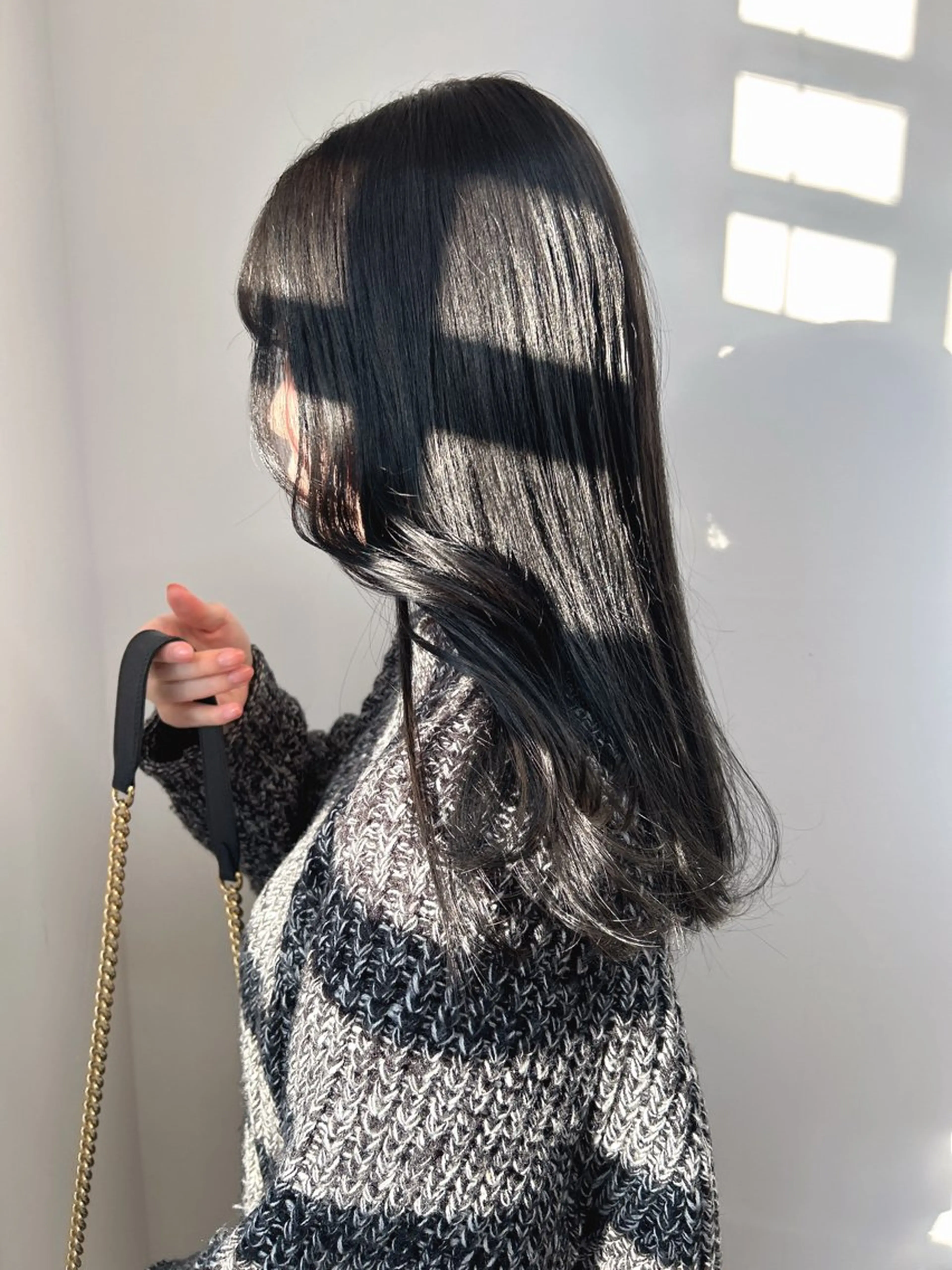 ロング カラー カット ヘアカラー トリートメント 伶風 /髪質改善ストレートのヘアスタイル