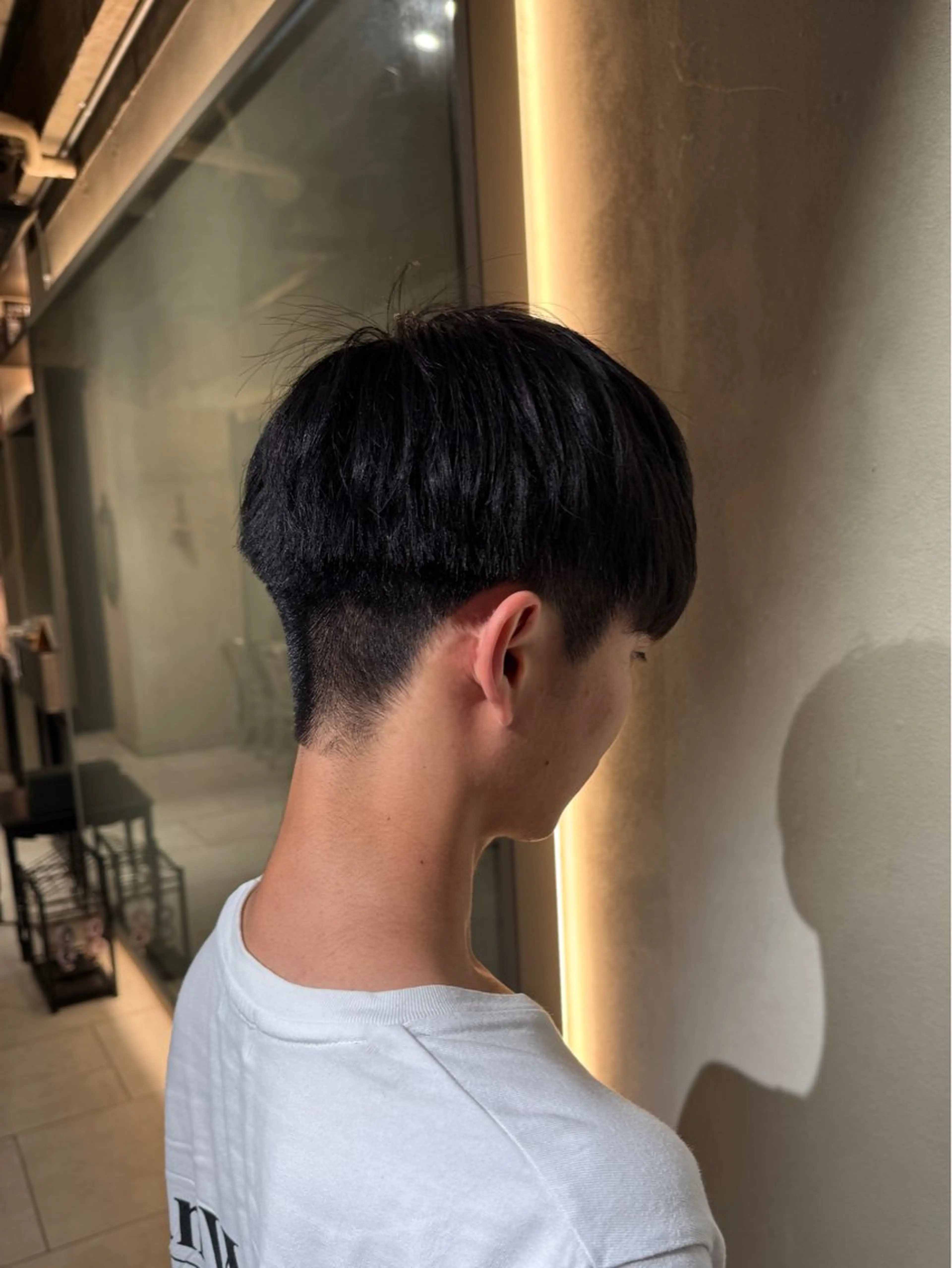 メンズ 刈り上げ み うのヘアスタイル
