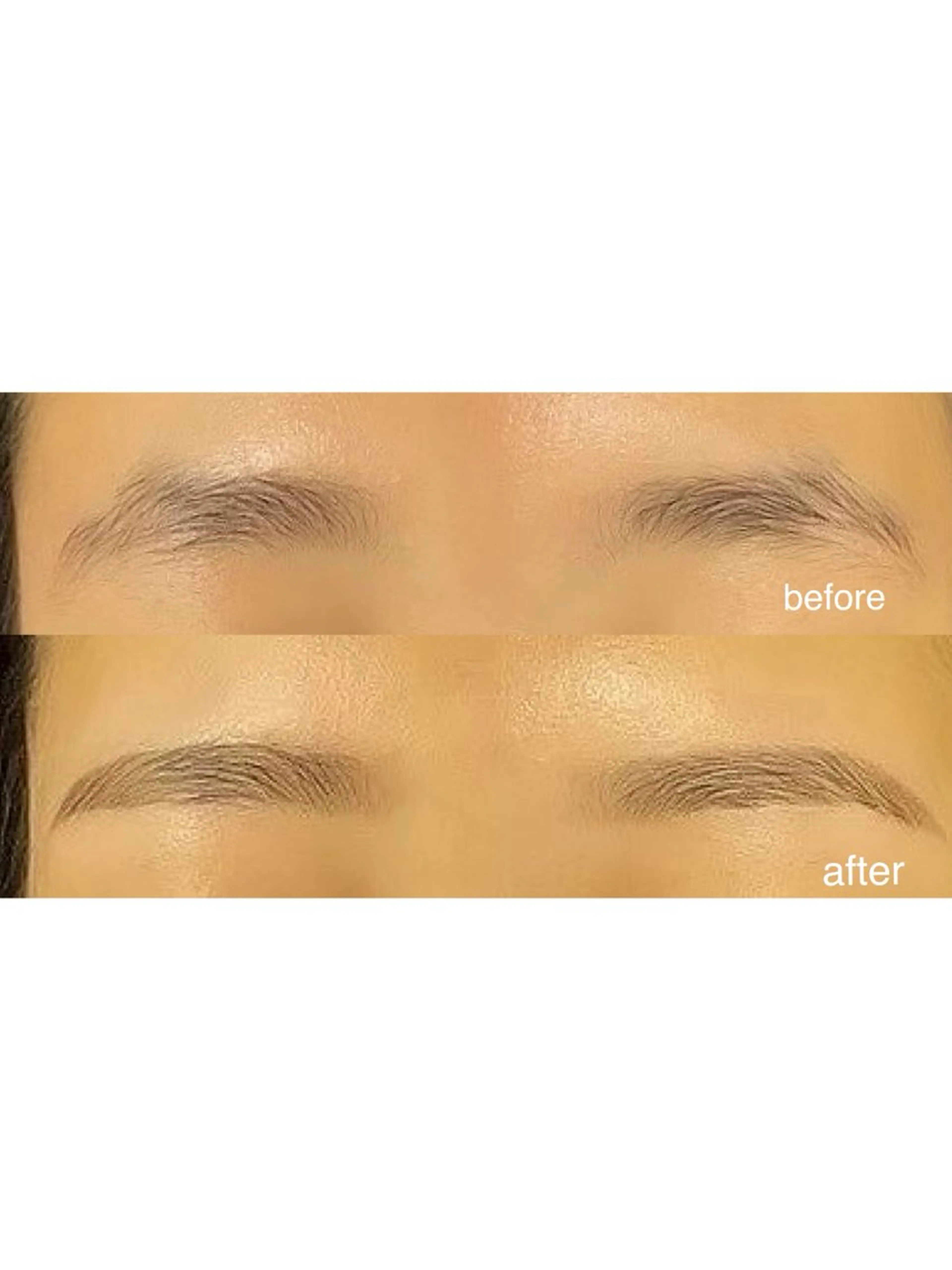 アイブロウ ワックス脱毛 eyelist Aikaのマツエク・マツパデザイン