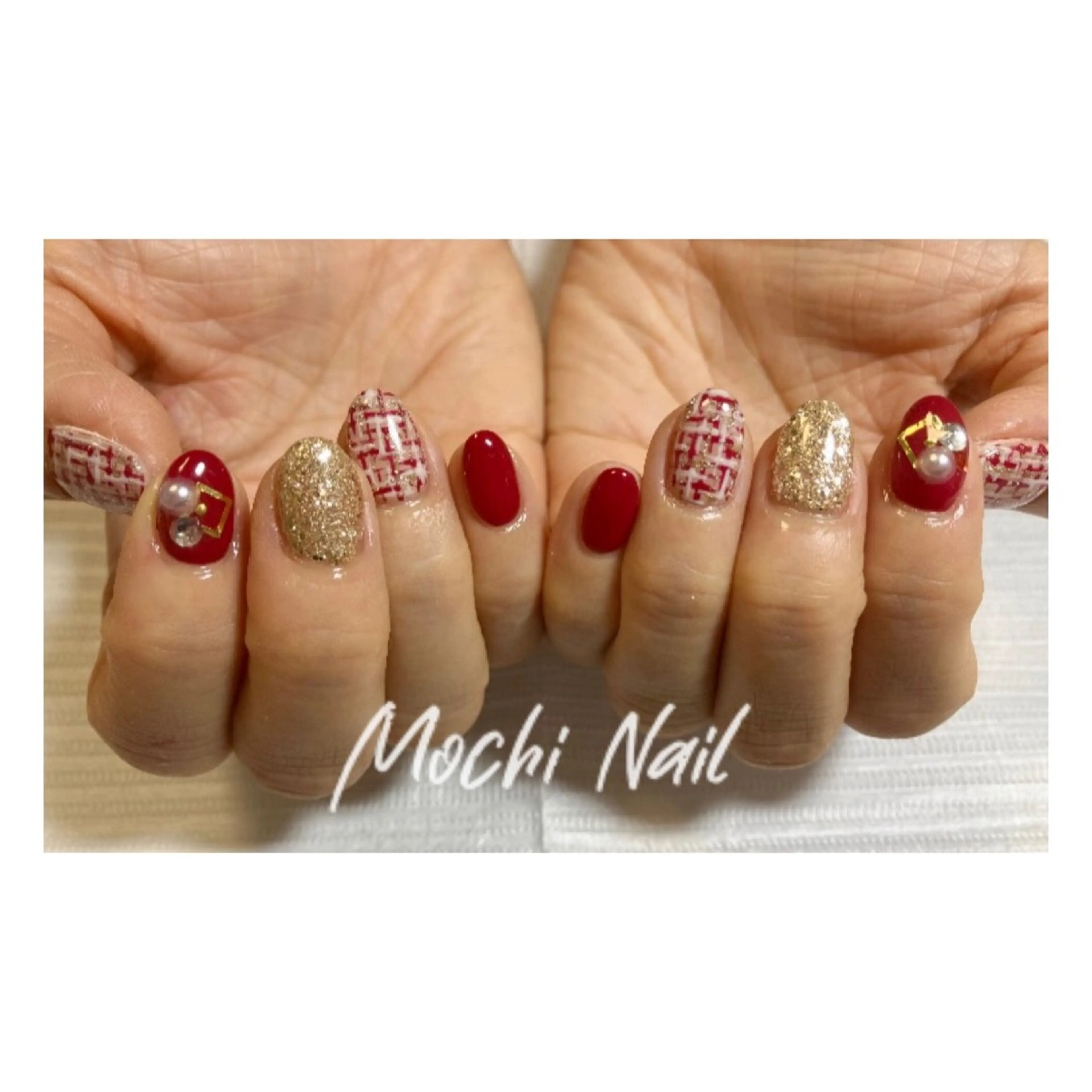 ネイル ハンドネイル Mochi Nailのネイルデザイン