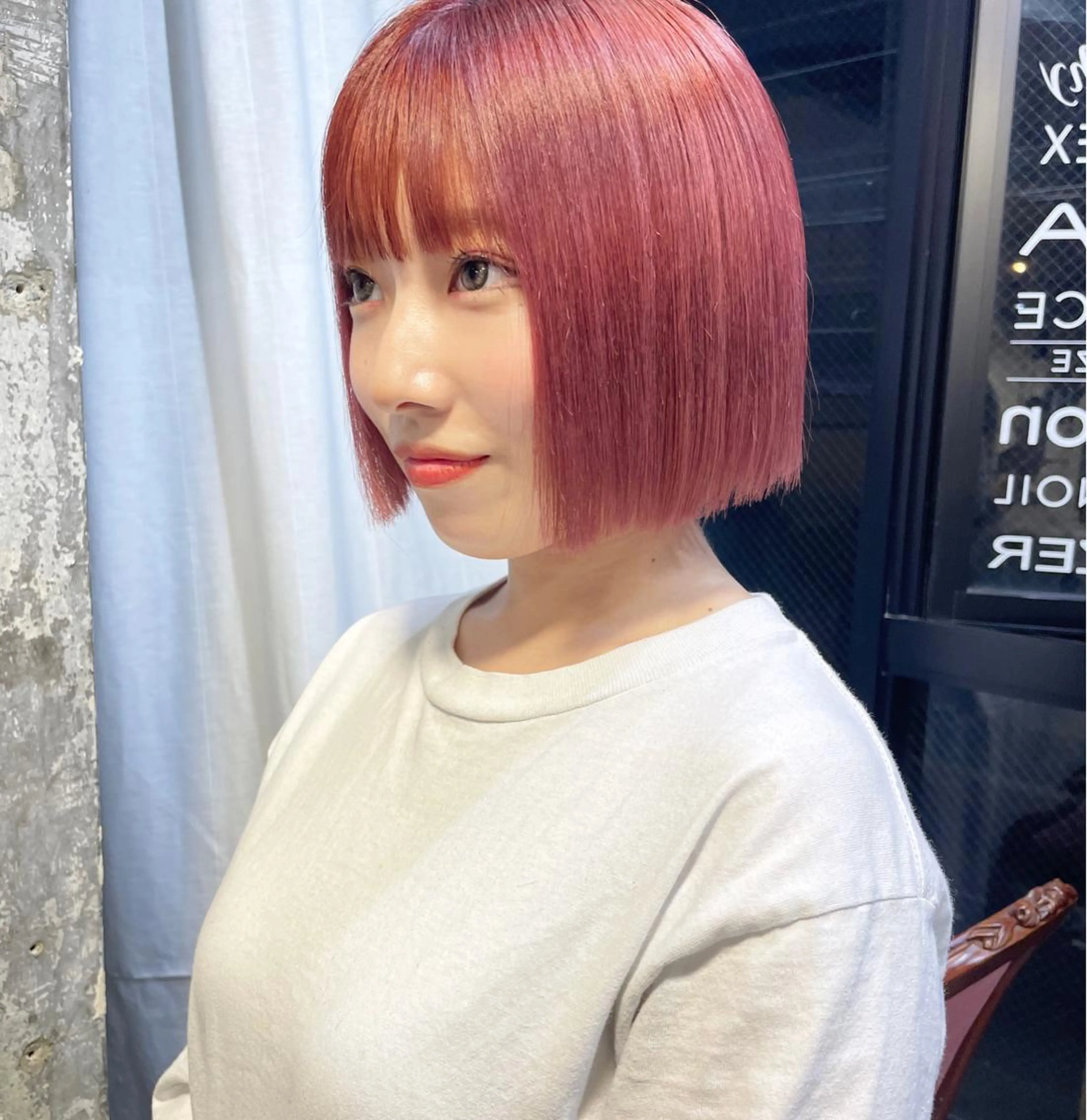 ショート カラー ヘアアレンジ 🫧🇰🇷韓国ヘア レイヤー🐺Yutaのヘアスタイル