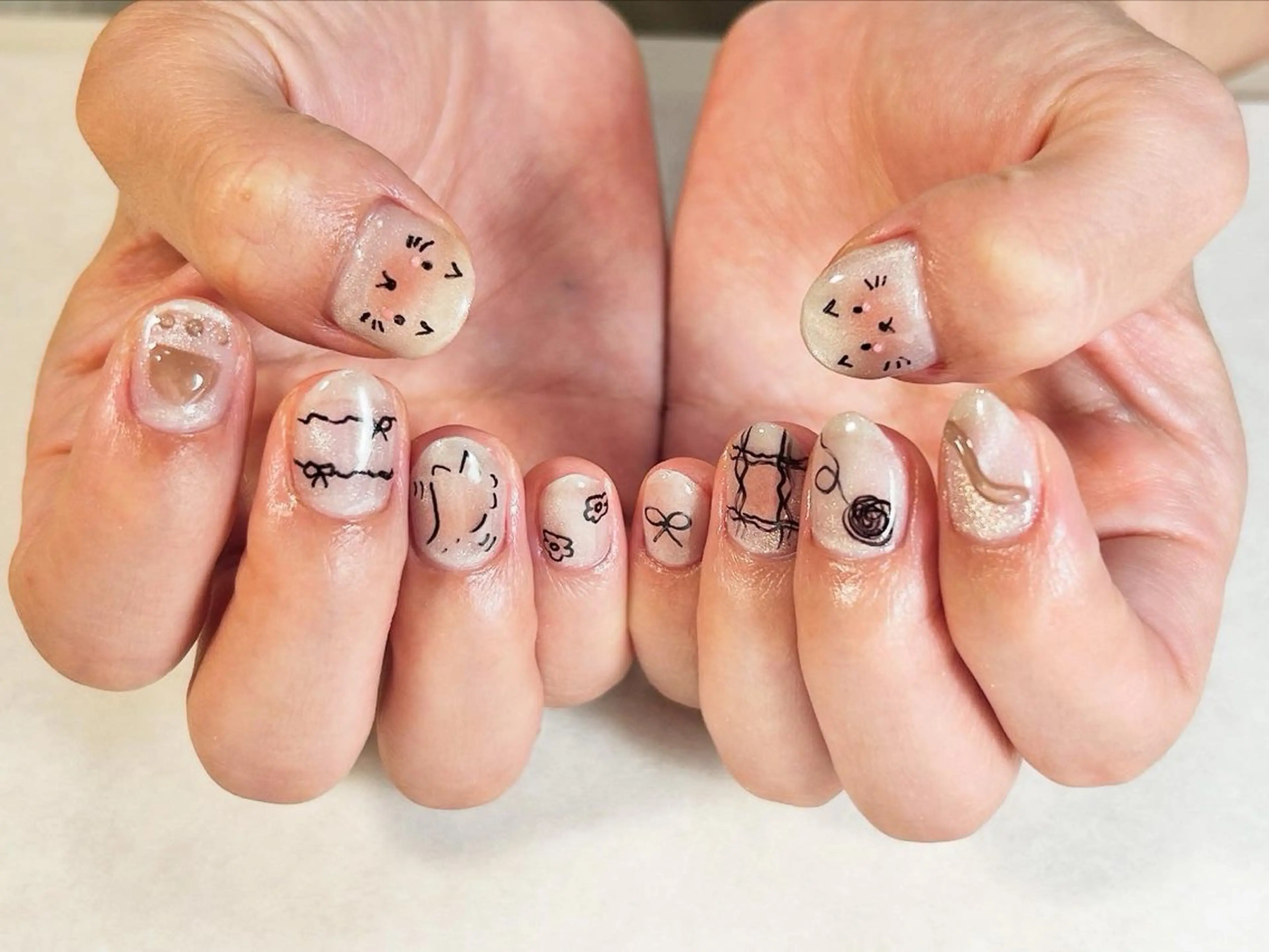 ネイル ハンドネイル kurumi nail/eyeのネイルデザイン