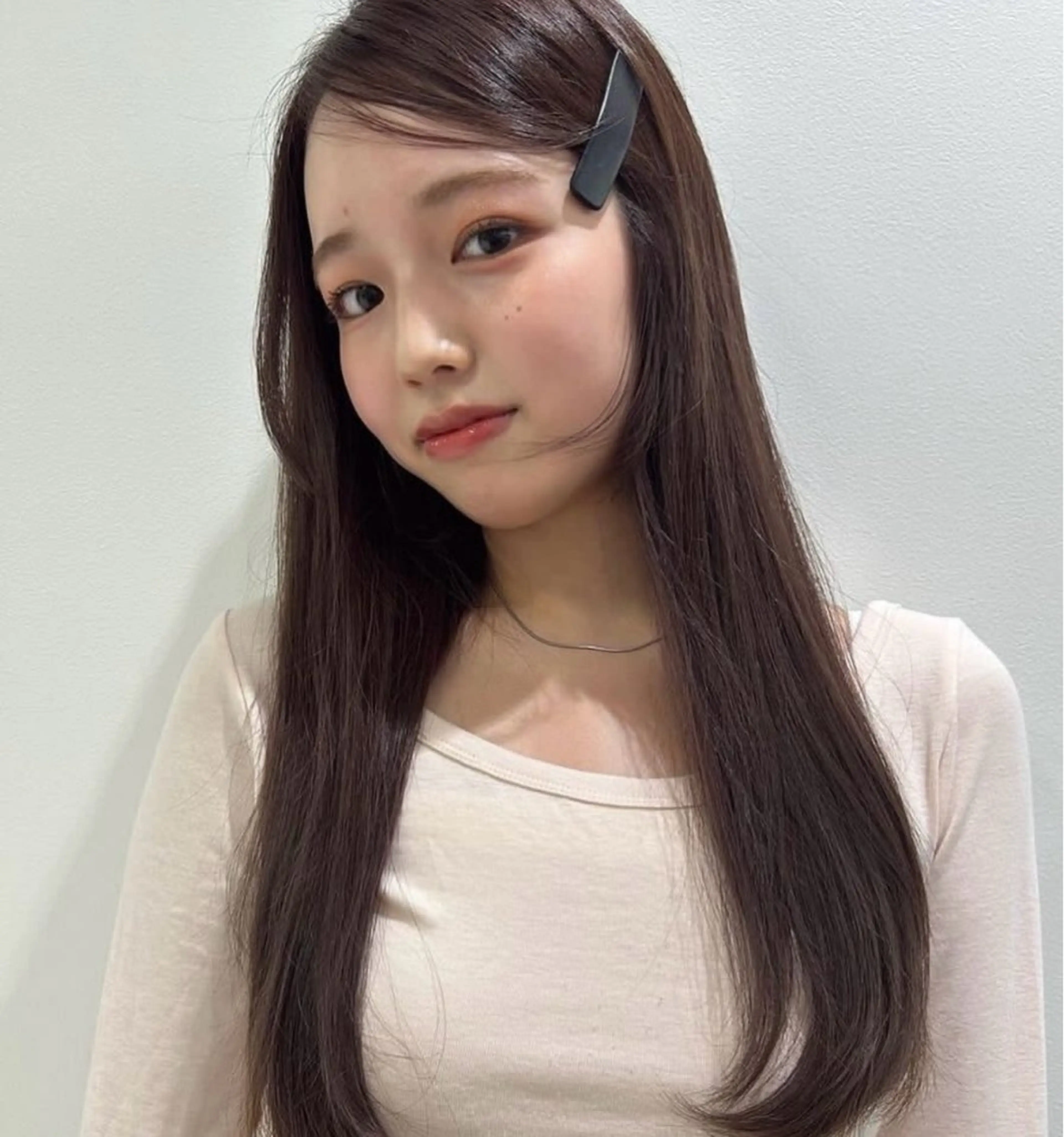 カラー yuzuha/韓国風 / 透明感カラー🎀のヘアスタイル