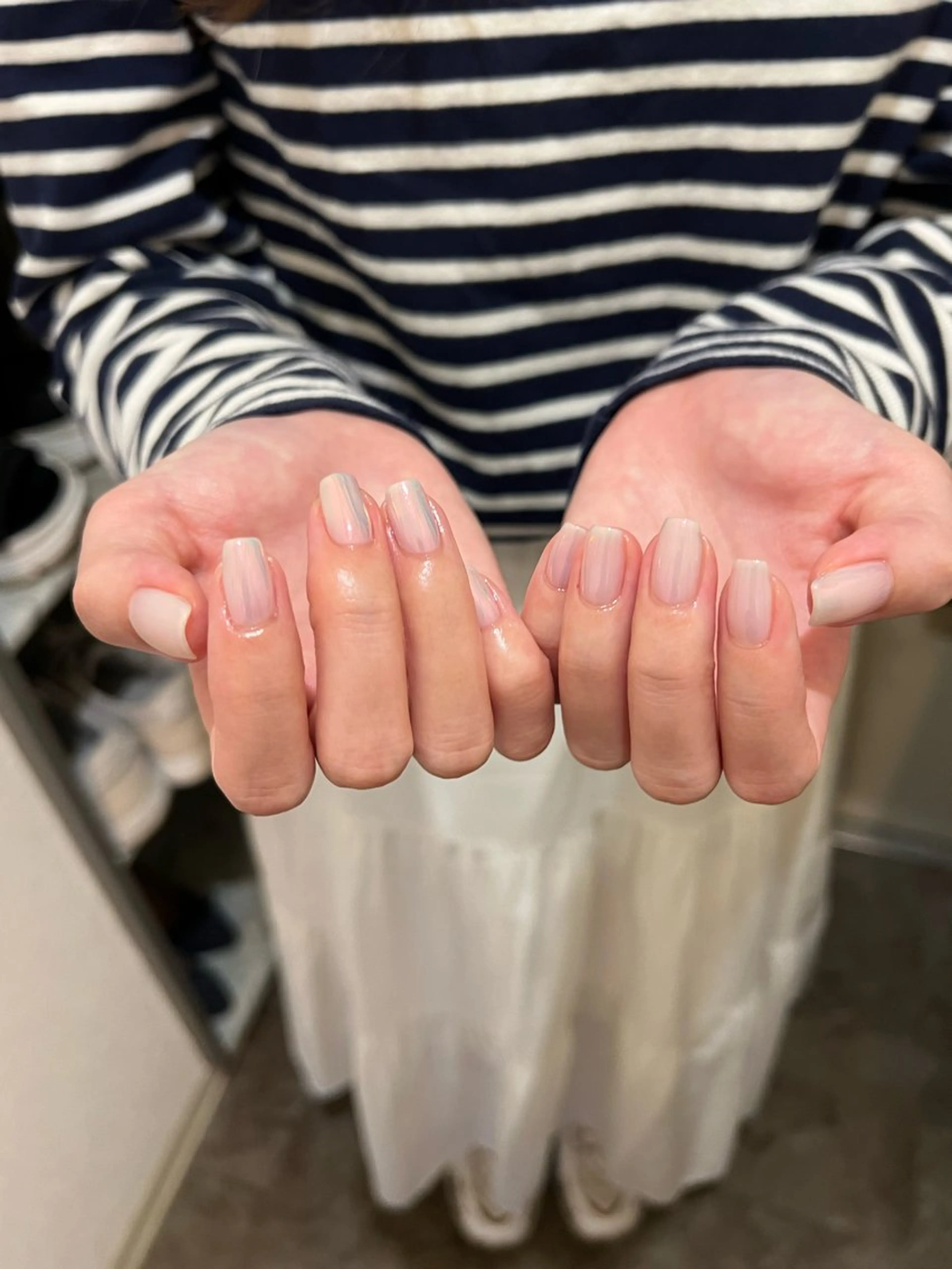 ネイル フラッシュネイル マグネットネイル ミラーネイル urun eriのネイルデザイン