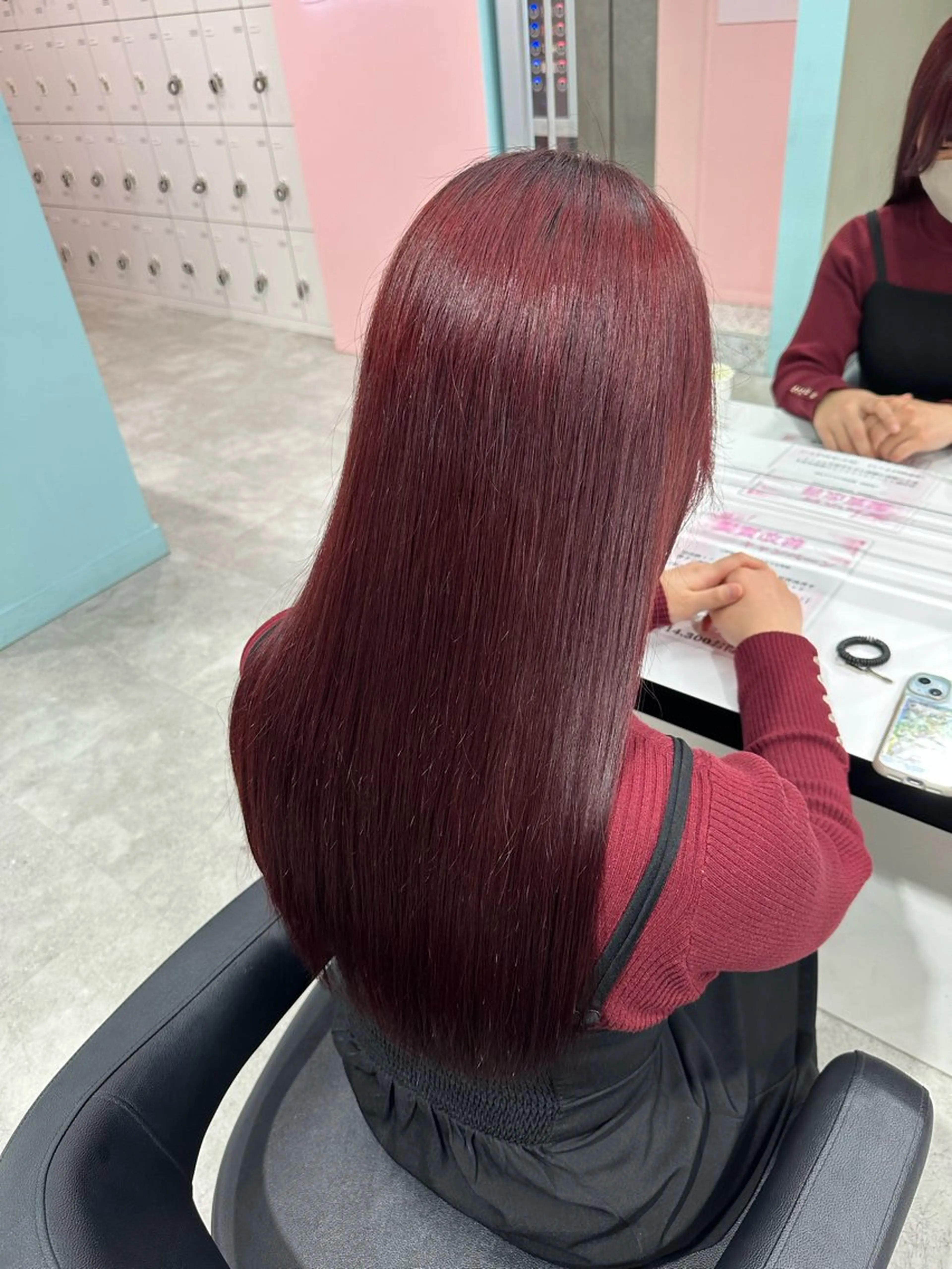 ロング カラー ヘアカラー 大人っぽ韓国ヘア🤍 yuma🐈‍⬛のヘアスタイル