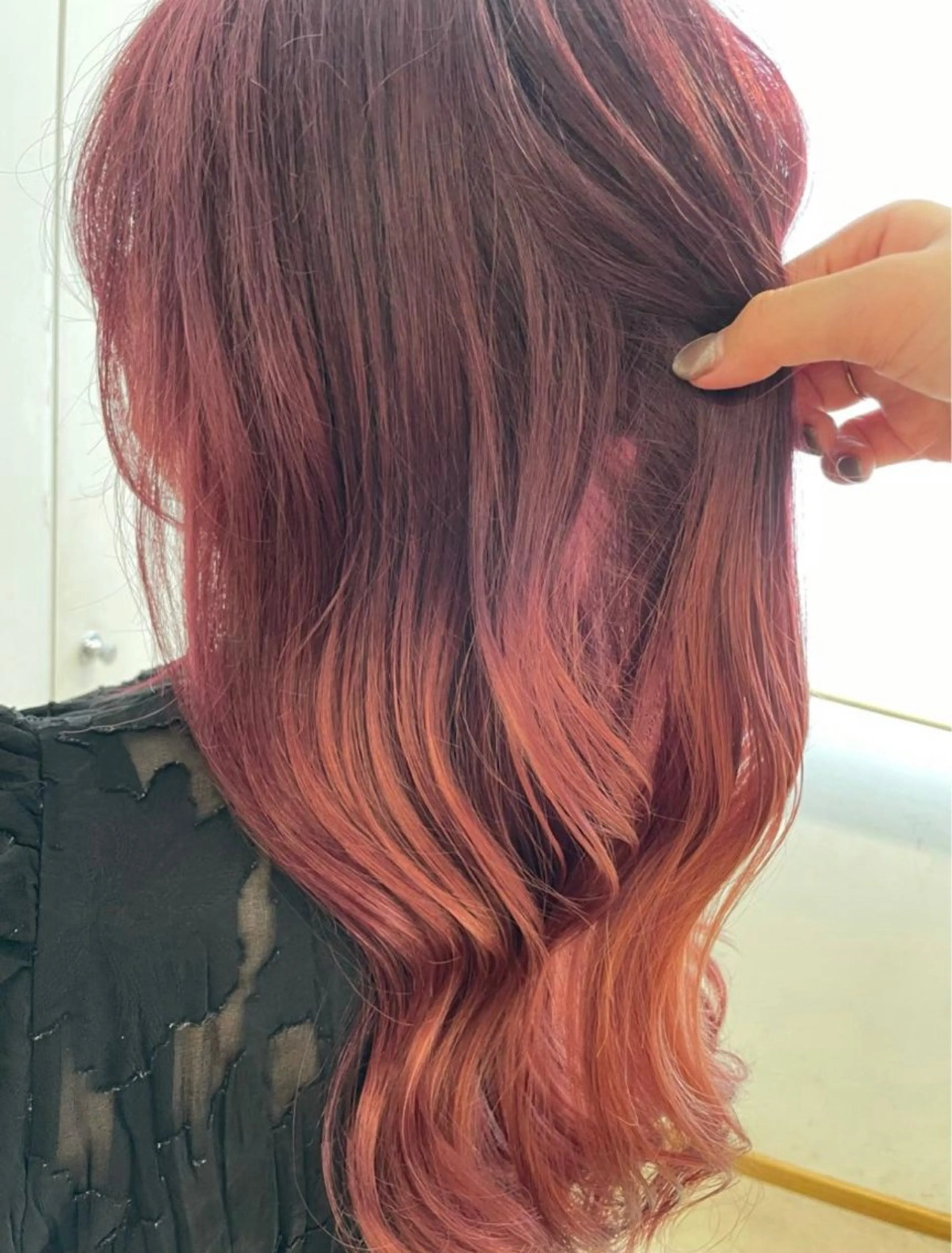 ロング カラー ヘアカラー .⋆⟡💖 Marin💖⟡⋆.のヘアスタイル