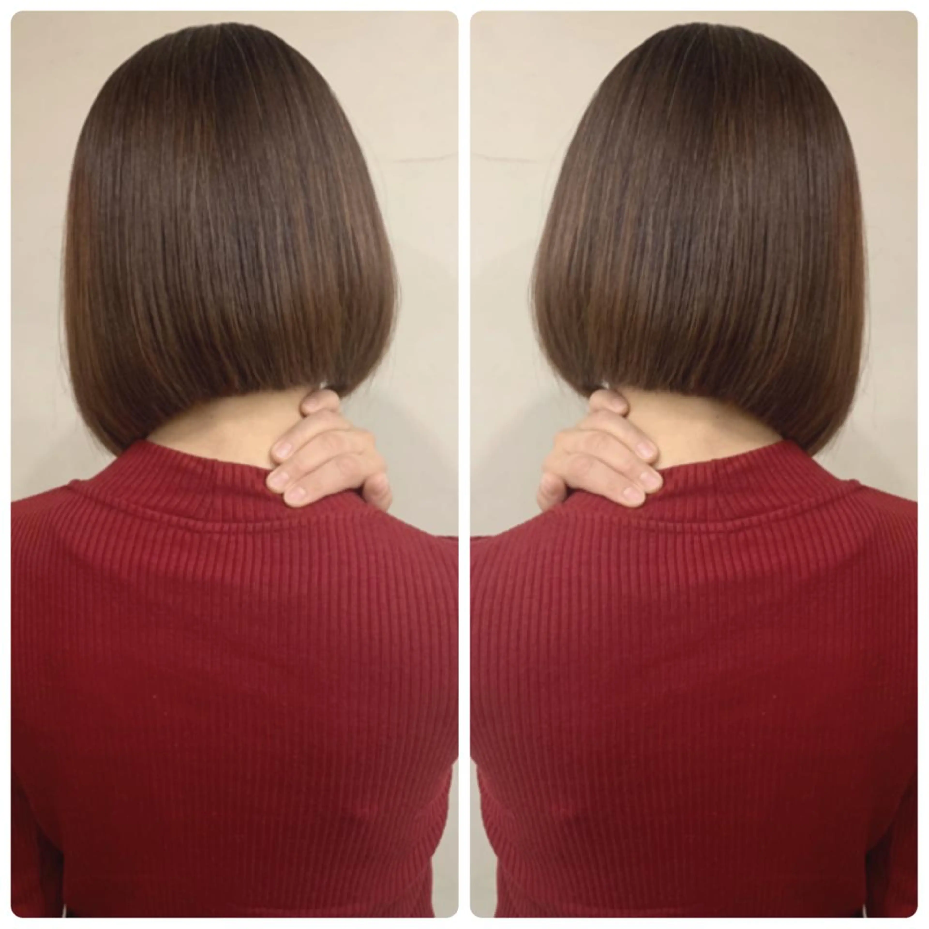 ショート カラー ショートボブ ハンサムショート 丸みショート デザインカラー ハイライトカラー カット ヘアカラー トリートメント 京都/烏丸/ショート 徒歩1分/秋山のヘアスタイル