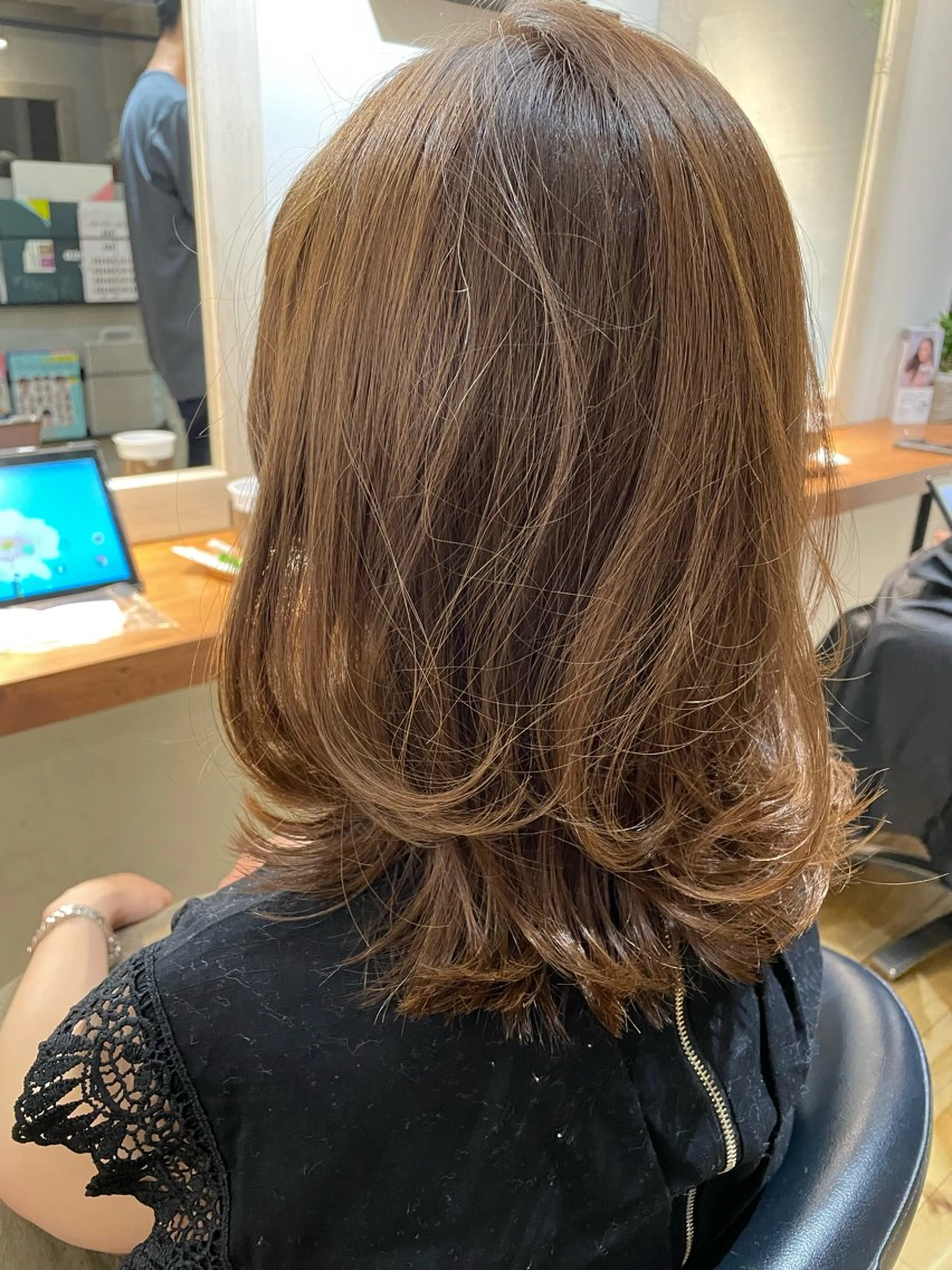 ミディアム カット トリートメント Grege所属・恵比寿/メンズ ／髪質改善🍃金丸のヘアスタイル