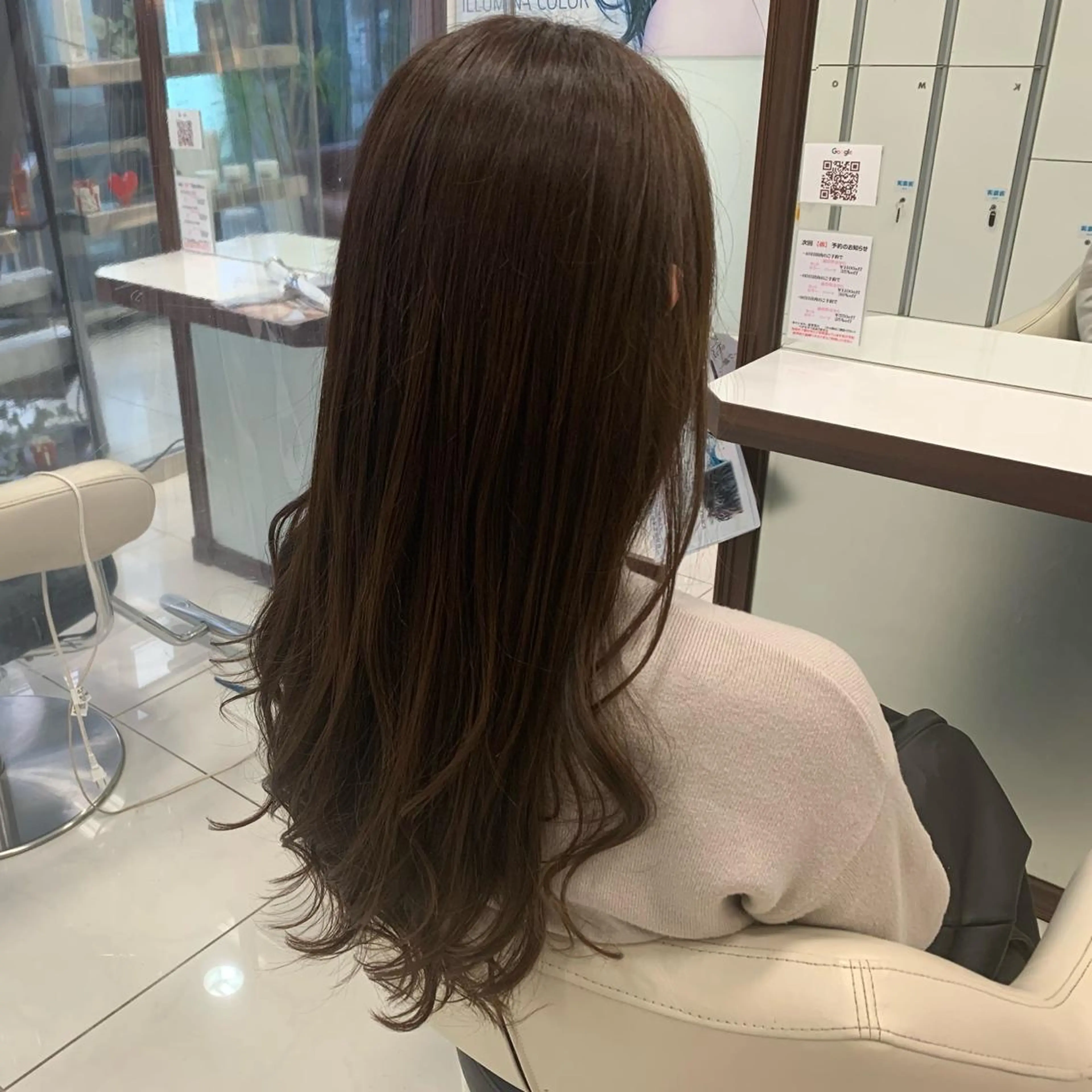 ロング カラー ally新百合ヶ丘 フジムラユウスケのヘアスタイル