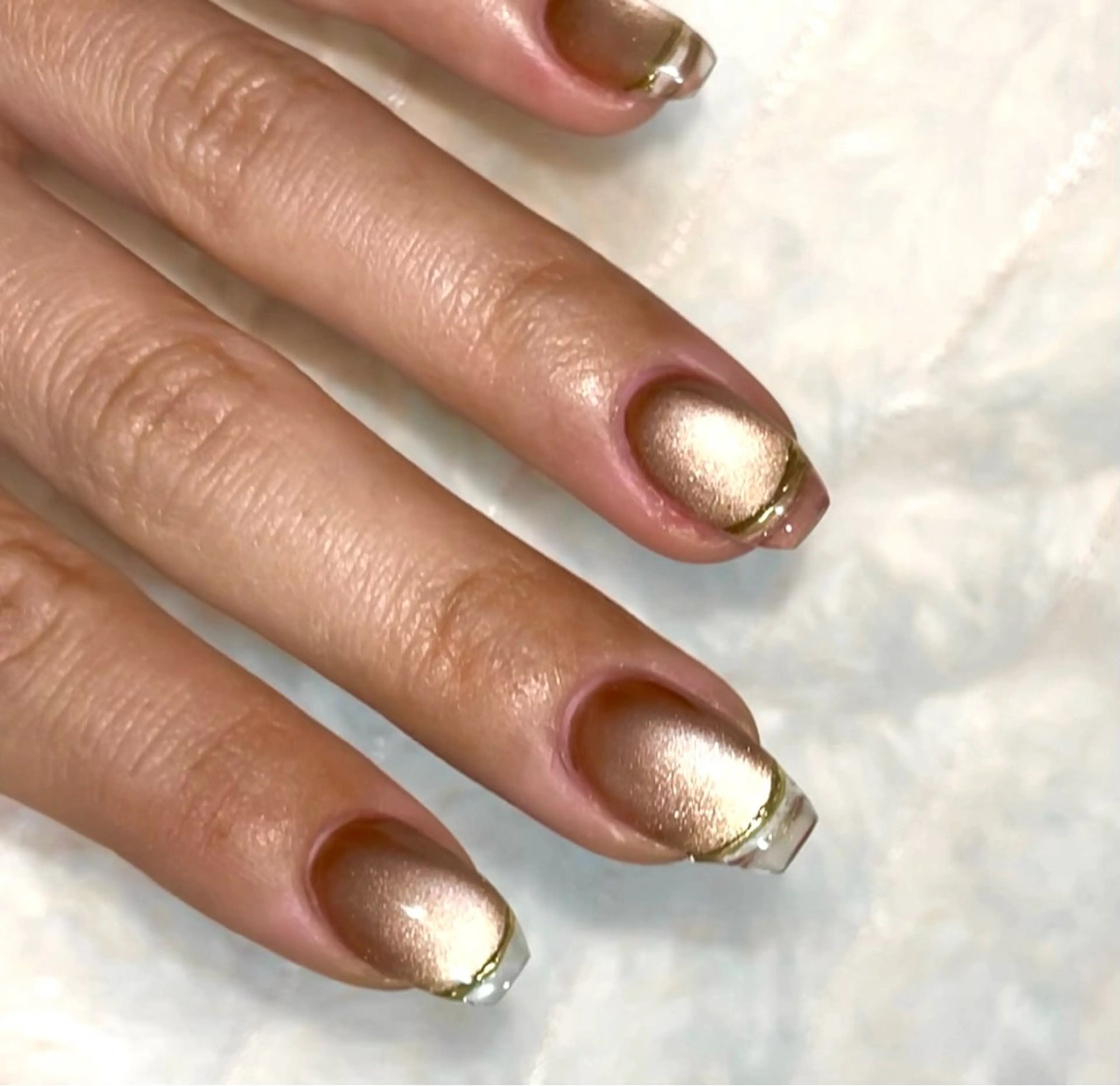 ネイル クリアネイル フレンチネイル N'z nail Nozomiのネイルデザイン