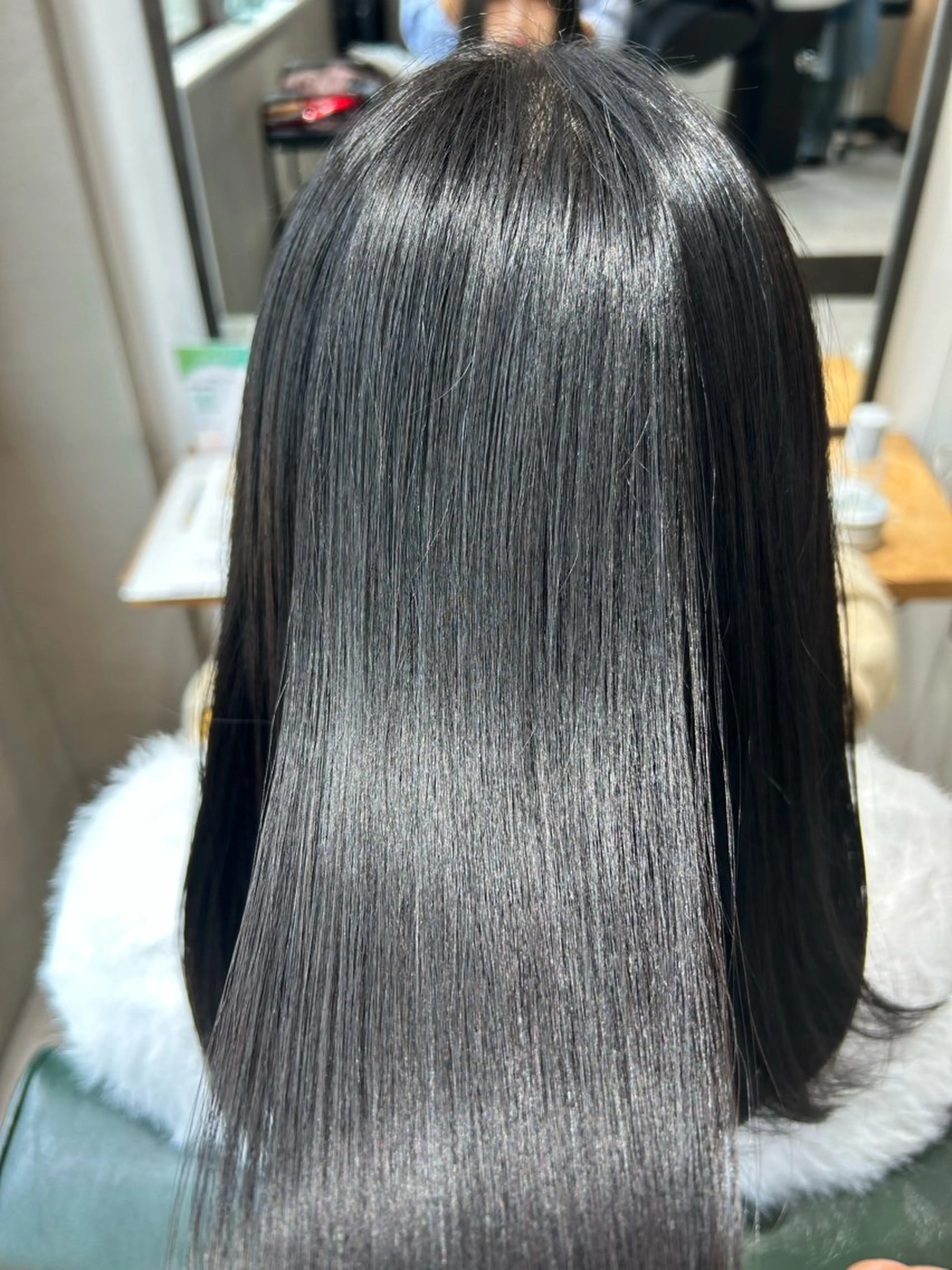 ロング 髪質改善 縮毛矯正 カット ヘアカラー 縮毛矯正 トリートメント 茅ヶ崎/縮毛矯正/ ソノカのヘアスタイル