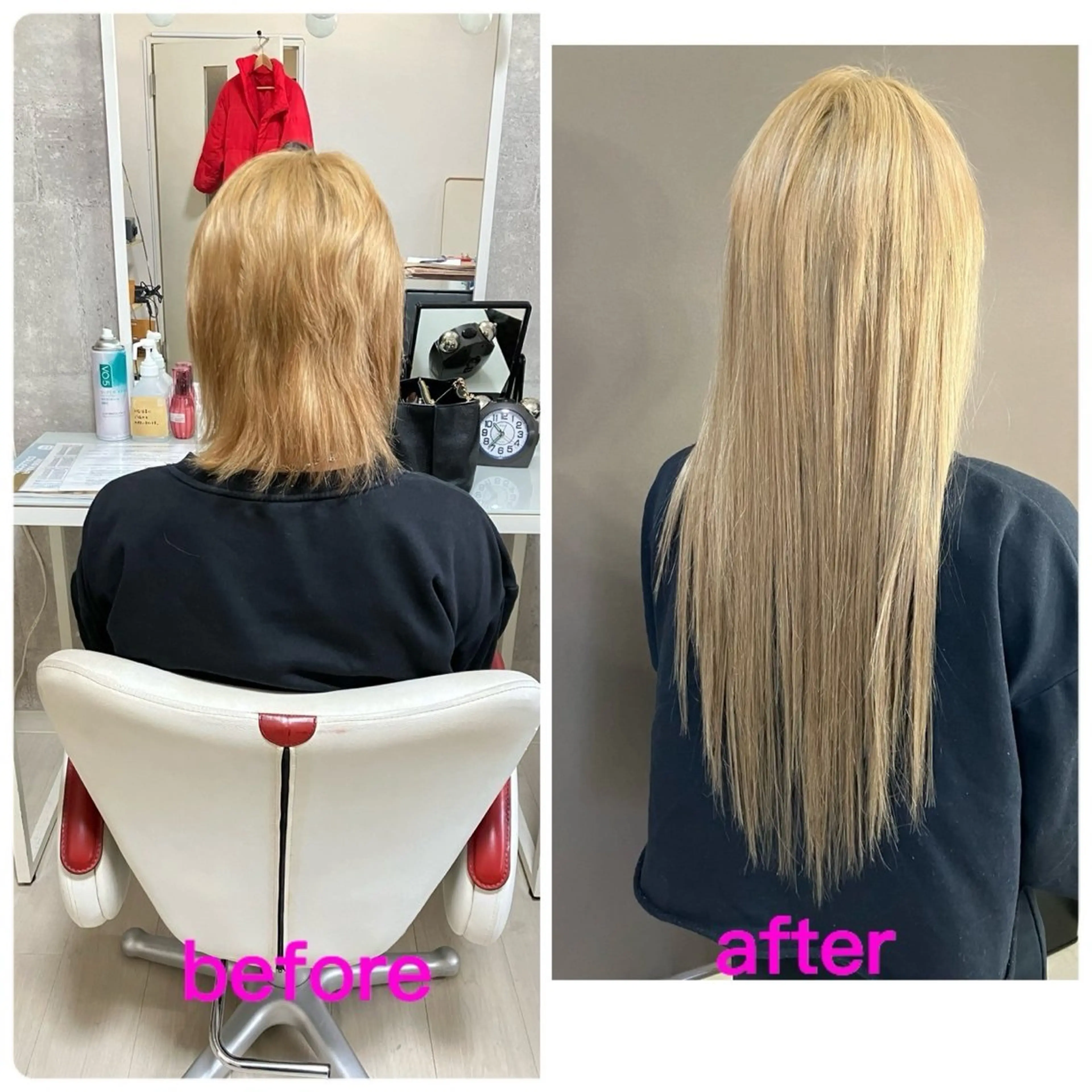 ロング エクステ ドレスアップ心斎橋店所属・🌸ドレスアップ 心斎橋店🌸のヘアスタイル