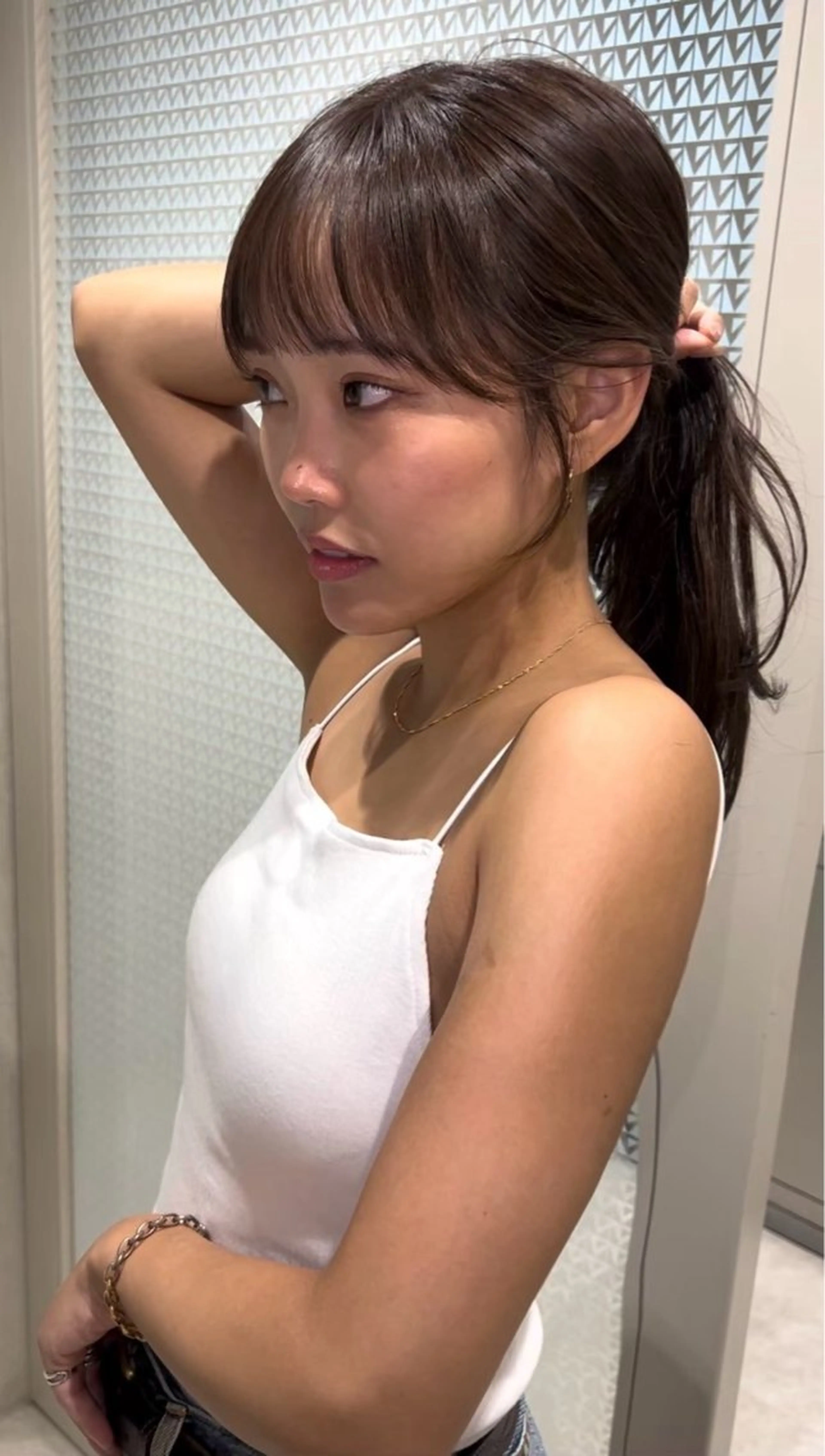 ミディアム カラー カラーモデル/梅田/ ⭐️seina⭐️のヘアスタイル