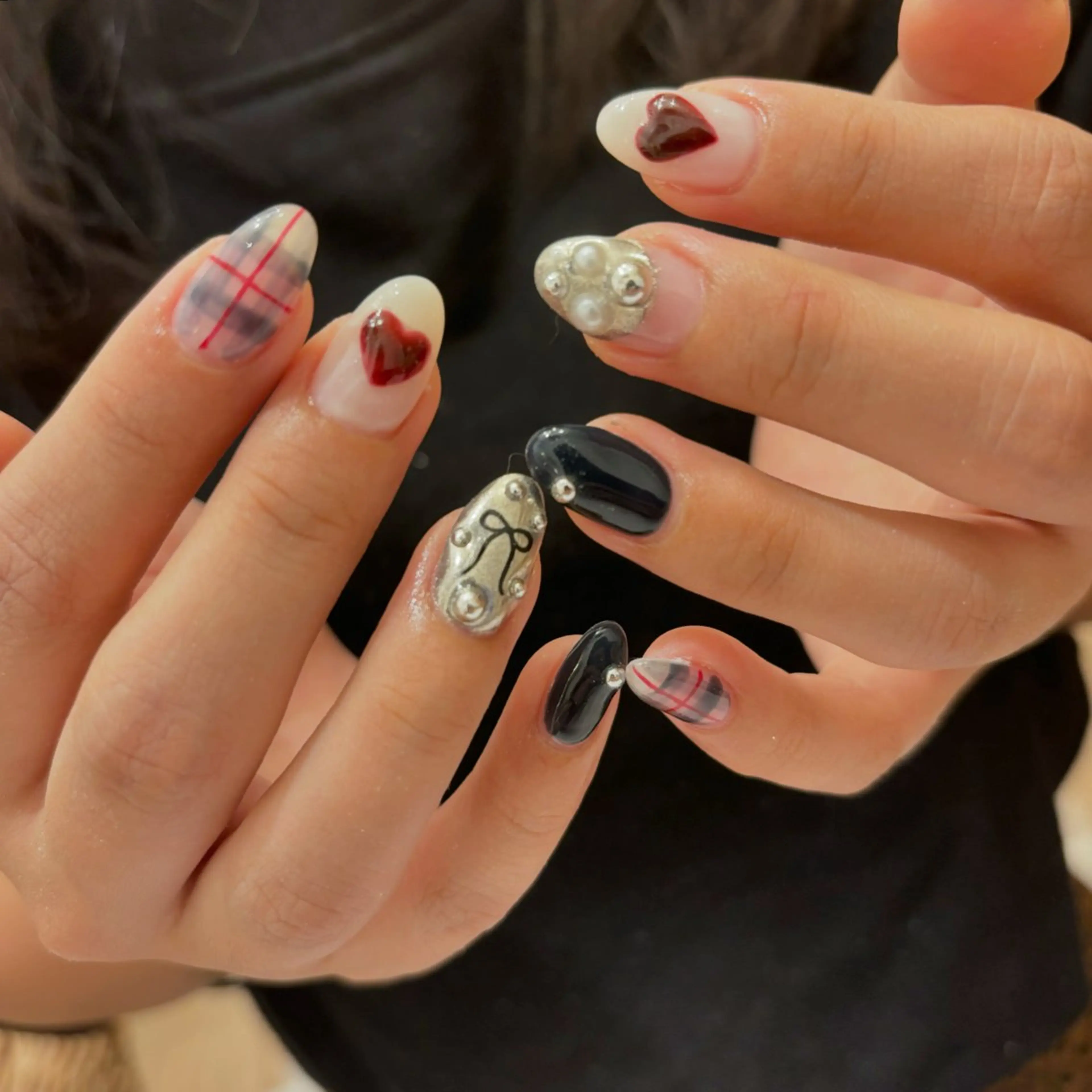 ネイル ハンドネイル Sea  nail by emaのネイルデザイン