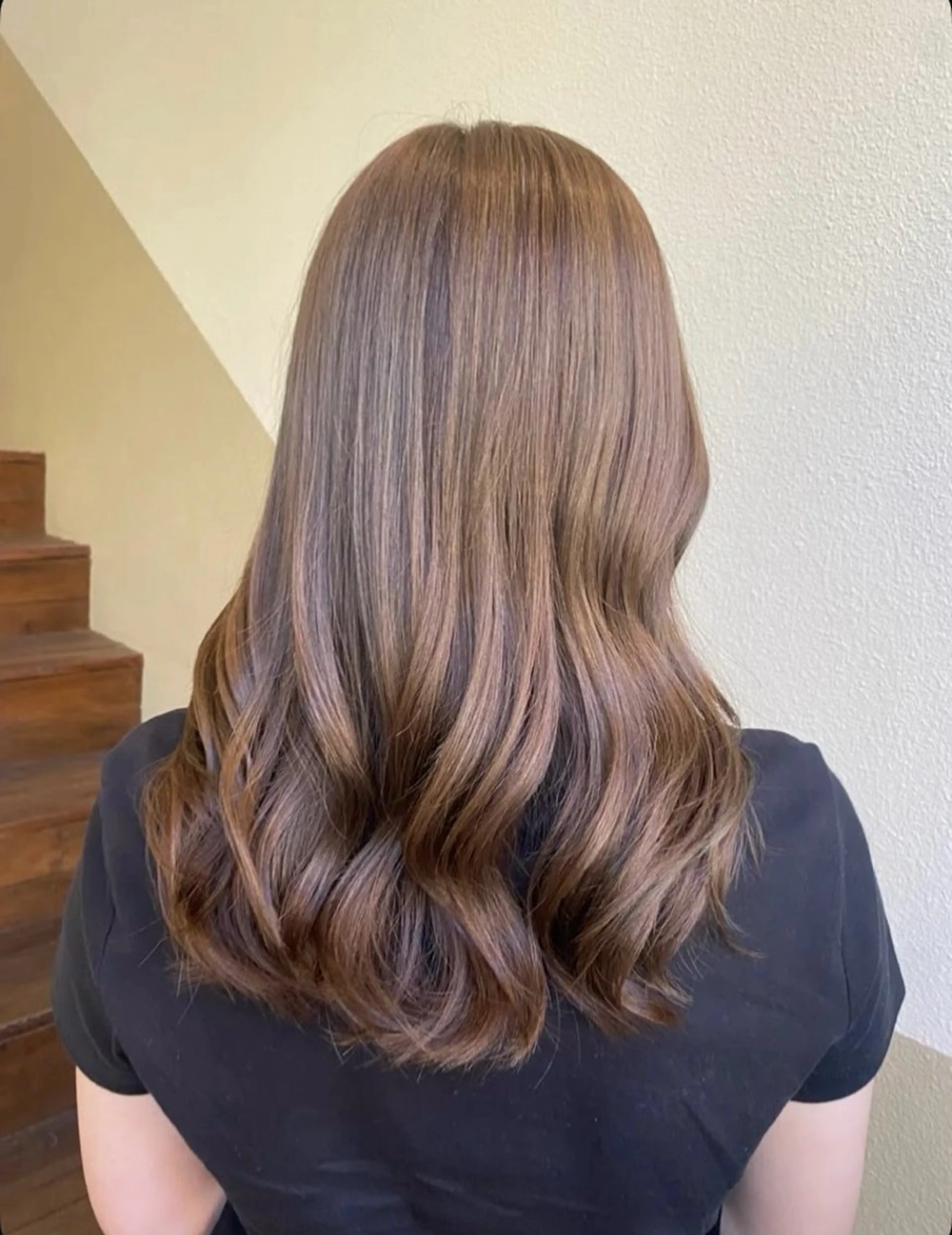 ロング カラー 透明感カラー/ 小顔カット/ミヅキのヘアスタイル