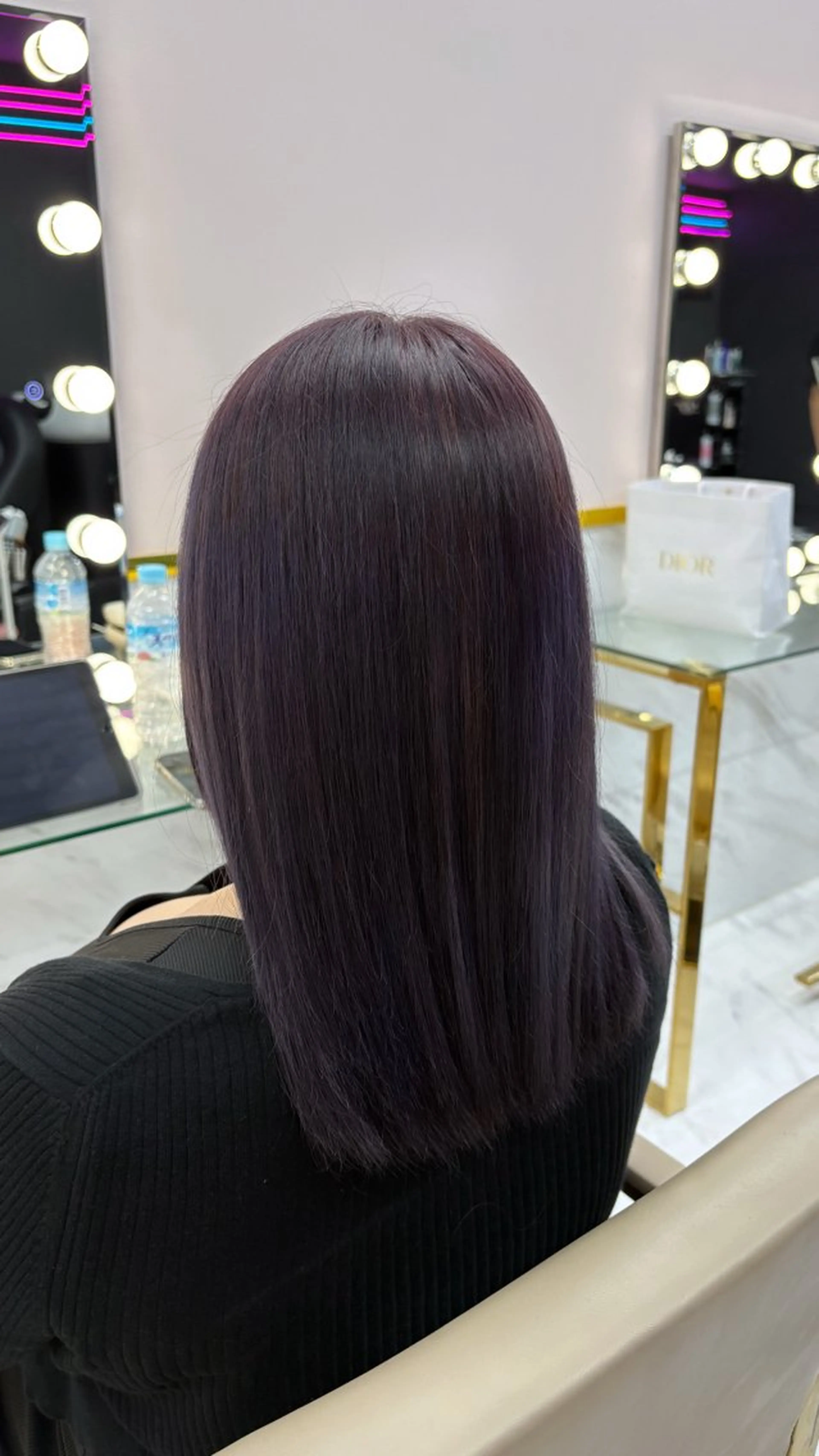 ロング カラー DIA所属・難波 凌也のヘアスタイル