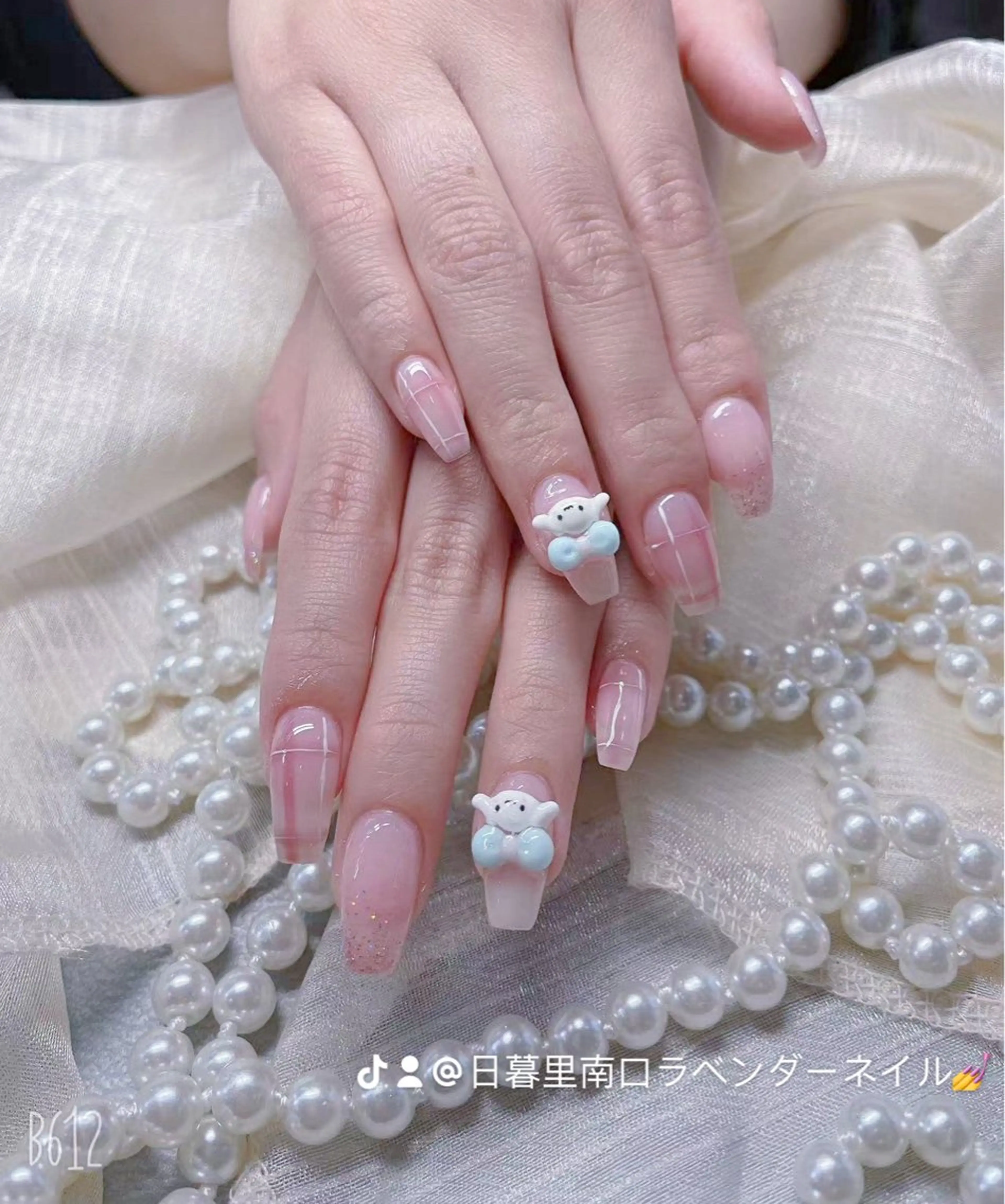 ネイル ラベンダーネイルサロン所属・日暮里ネイル m3みんみんのネイルデザイン