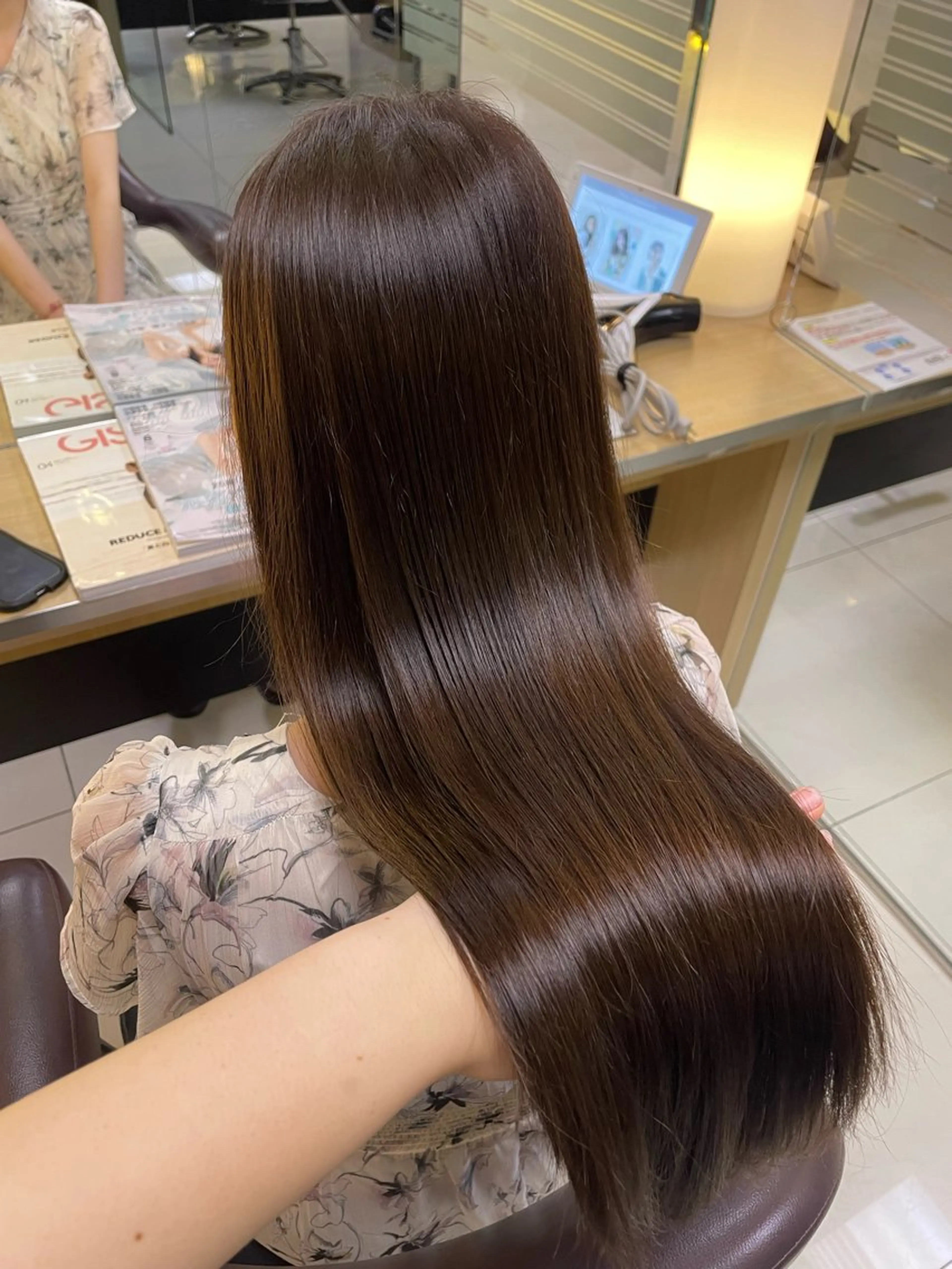 ロング ICHINA🦋寒色 /青髪/艶髪/大船のヘアスタイル