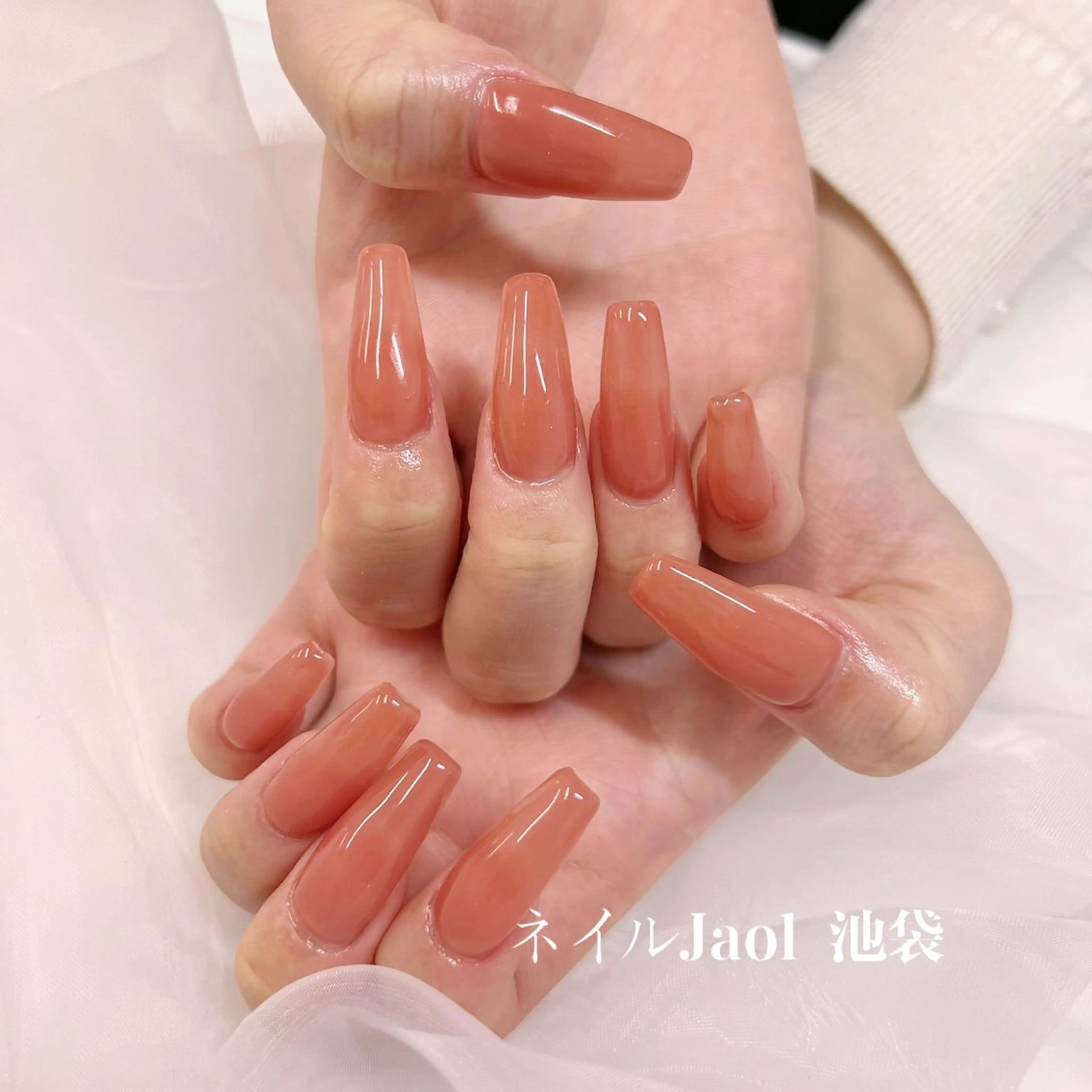 ロング ハンドネイル nail jaol池袋店所属・ネイルJaol 池袋のネイルデザイン
